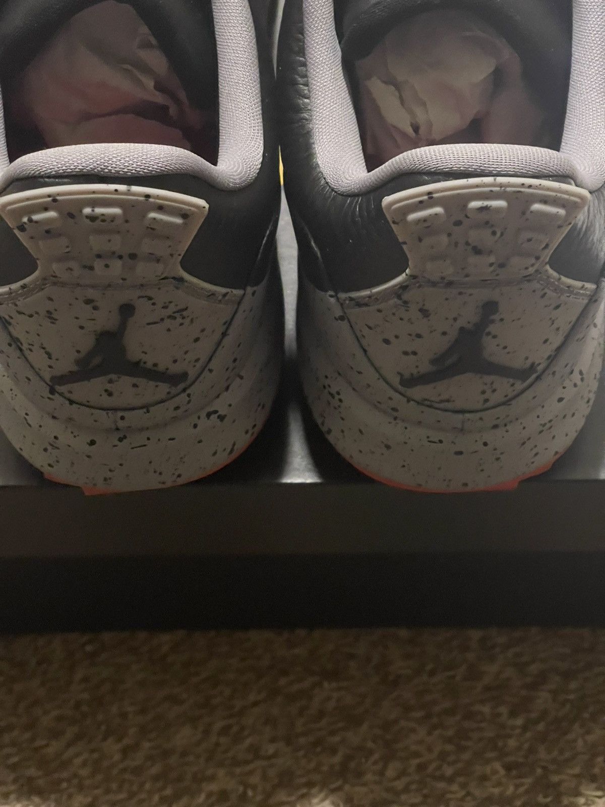 Jordan Brand *New* Nike Jordan ADG 3 Black Cement Golf - Bred Size US 11.5 / EU 44-45 - 4 Thumbnail