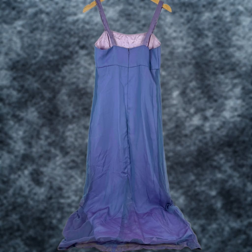 Vintage VINTAGE Nadine Dress Purple Lavender Cowl Neck Size 9 USA Prom Size M / US 6-8 / IT 42-44 - 1 Thumbnail