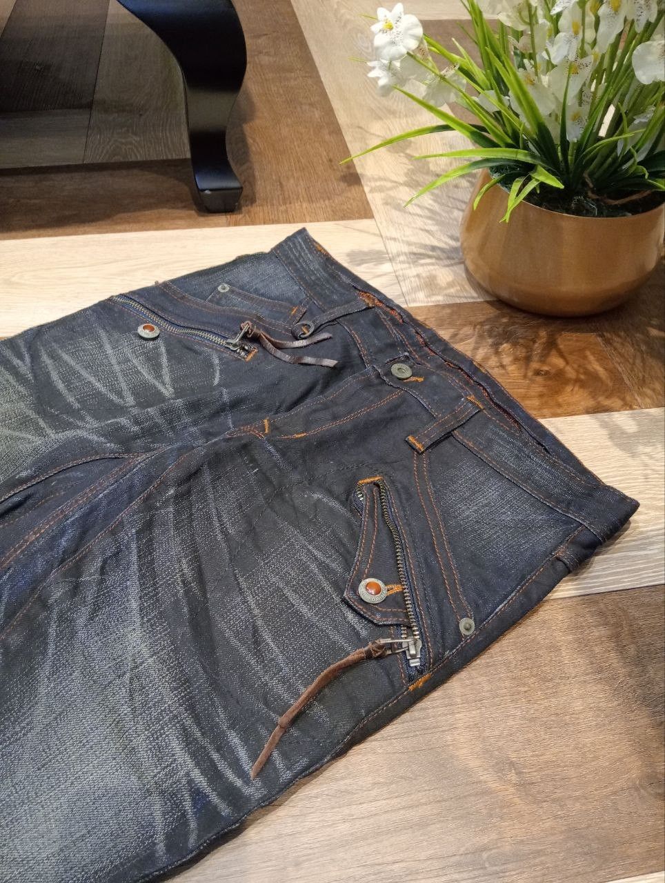 Nicole Club NICOLE CLUB FOR MEN JAPAN WASHED DENIM PANTS Size US 32 / EU 48 - 5 Thumbnail