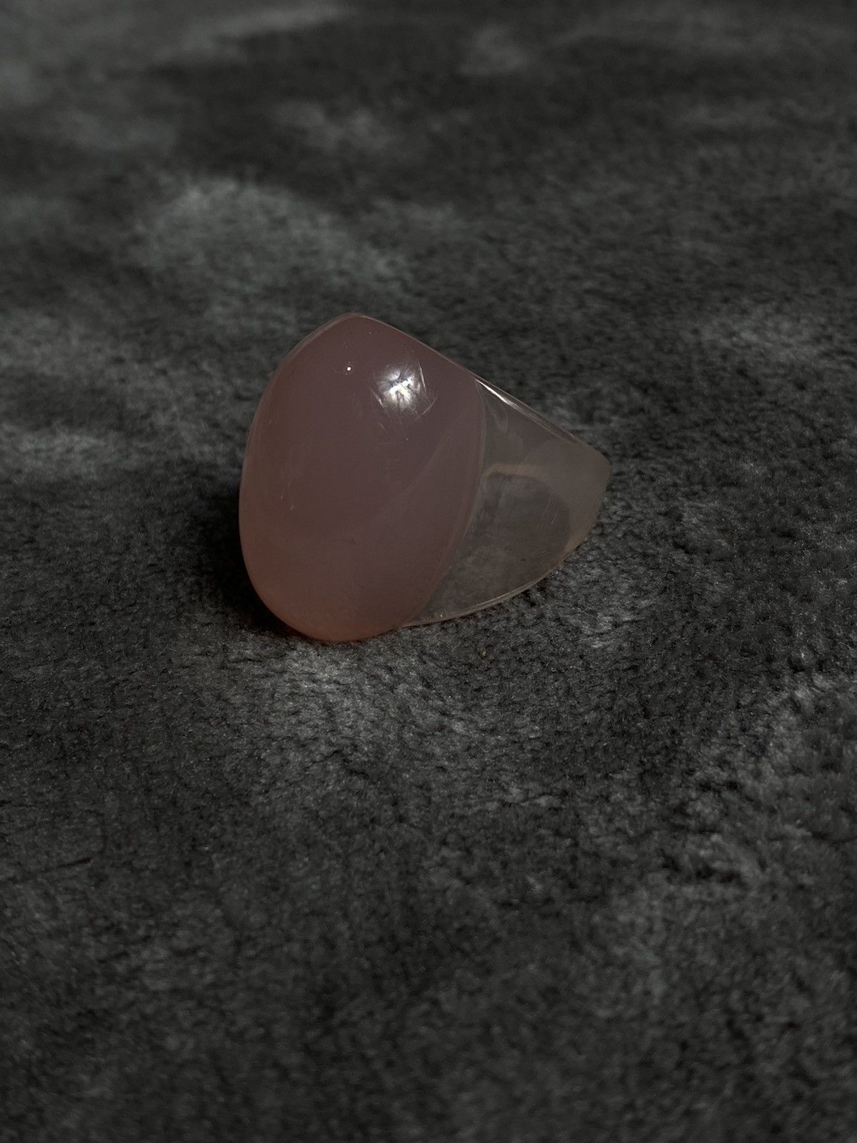 Japanese Brand × Vintage Futuristic Vintage Minimalist Vintage Soft Pink Ring Size ONE SIZE - 3 Thumbnail
