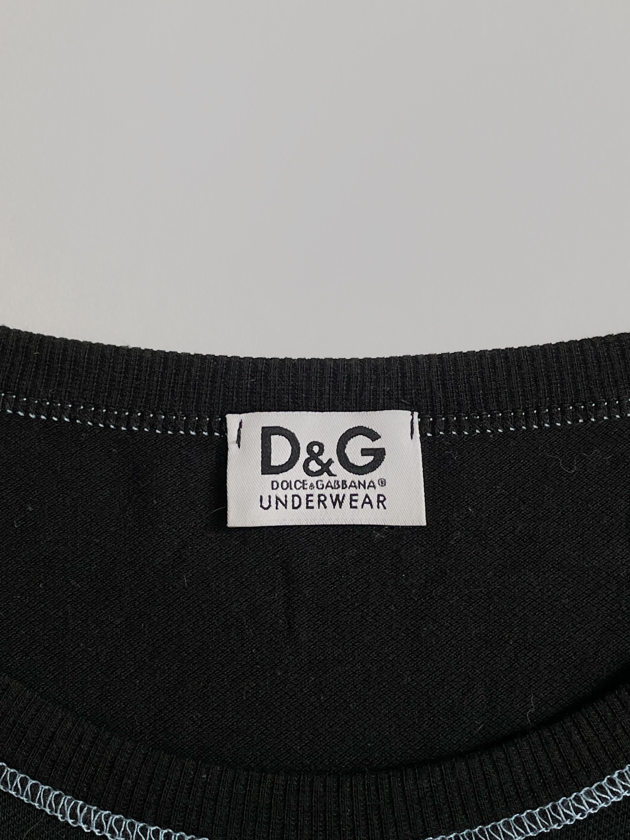 Dolce & Gabbana Dolce Gabbana underwear black t-shirt Size US M / EU 48-50 / 2 - 4 Thumbnail