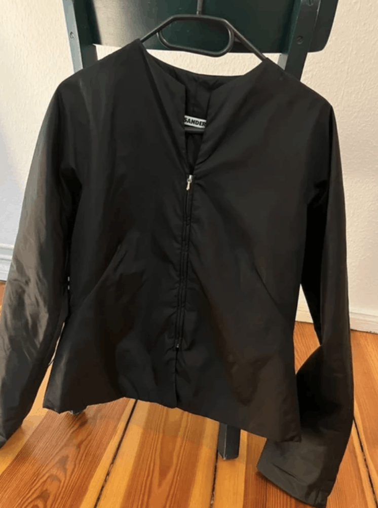 Jil Sander Jil Sander Puffer Jacket Coat Down Bomber Nylon Tech EX0192 Size S / US 4 / IT 40 - 1 Thumbnail