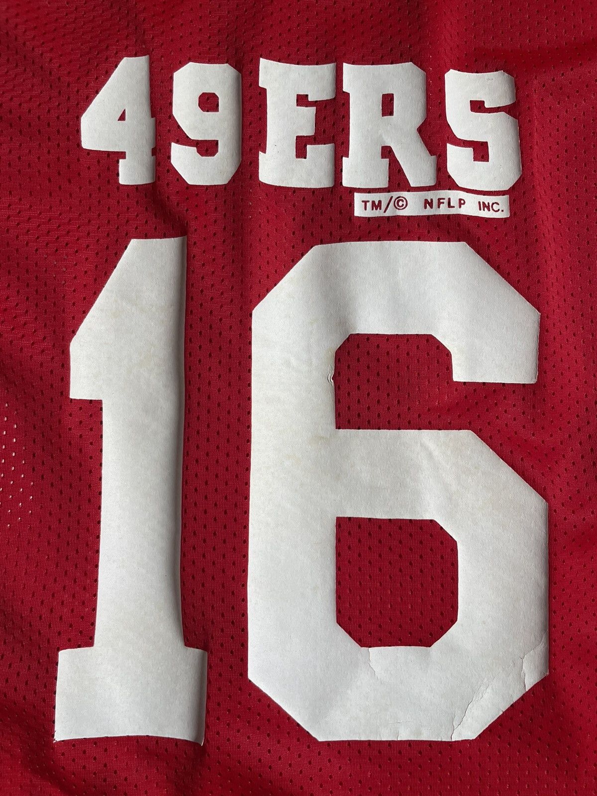 NFL Vintage 80’s San Francisco 49ers Jersey Shirt NFL #16 RARE Size US L / EU 52-54 / 3 - 3 Thumbnail