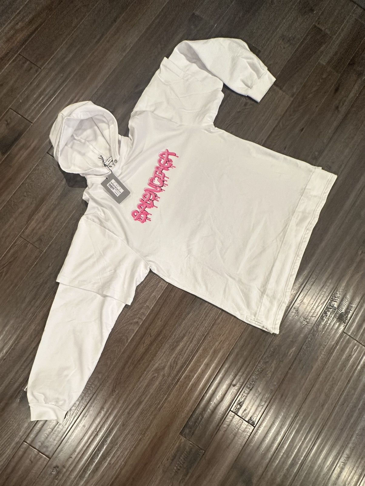 Balenciaga Balenciaga Graffiti Hoodie Size Small Size US S / EU 44-46 / 1 - 6 Thumbnail