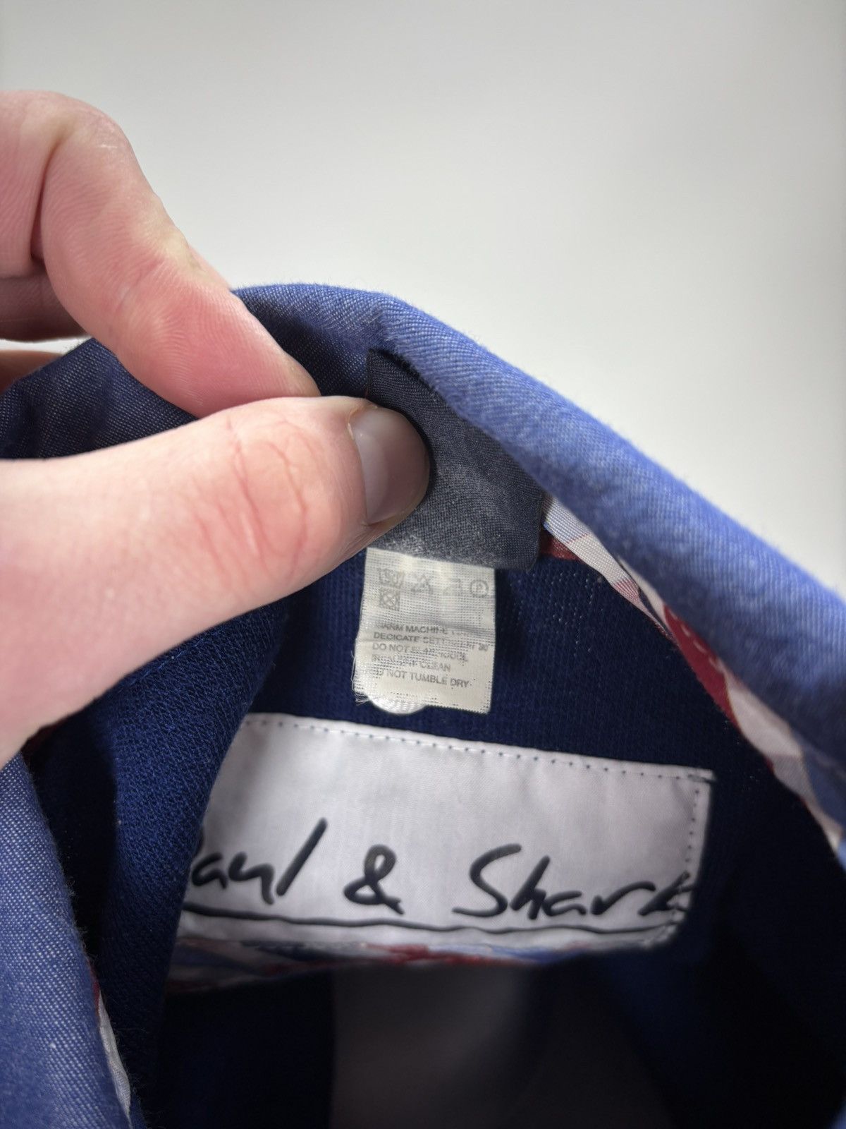 Paul & Shark Mens sweater rugby Paul Shark Size L Color Blue Size US L / EU 52-54 / 3 - 11 Thumbnail