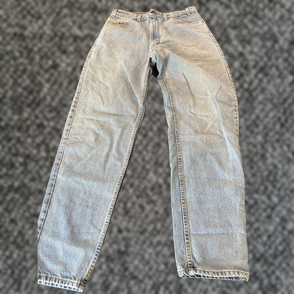 VINTAGE Levi's 560 Jeans Men 32x34 Light Wash Blue Denim 90s USA