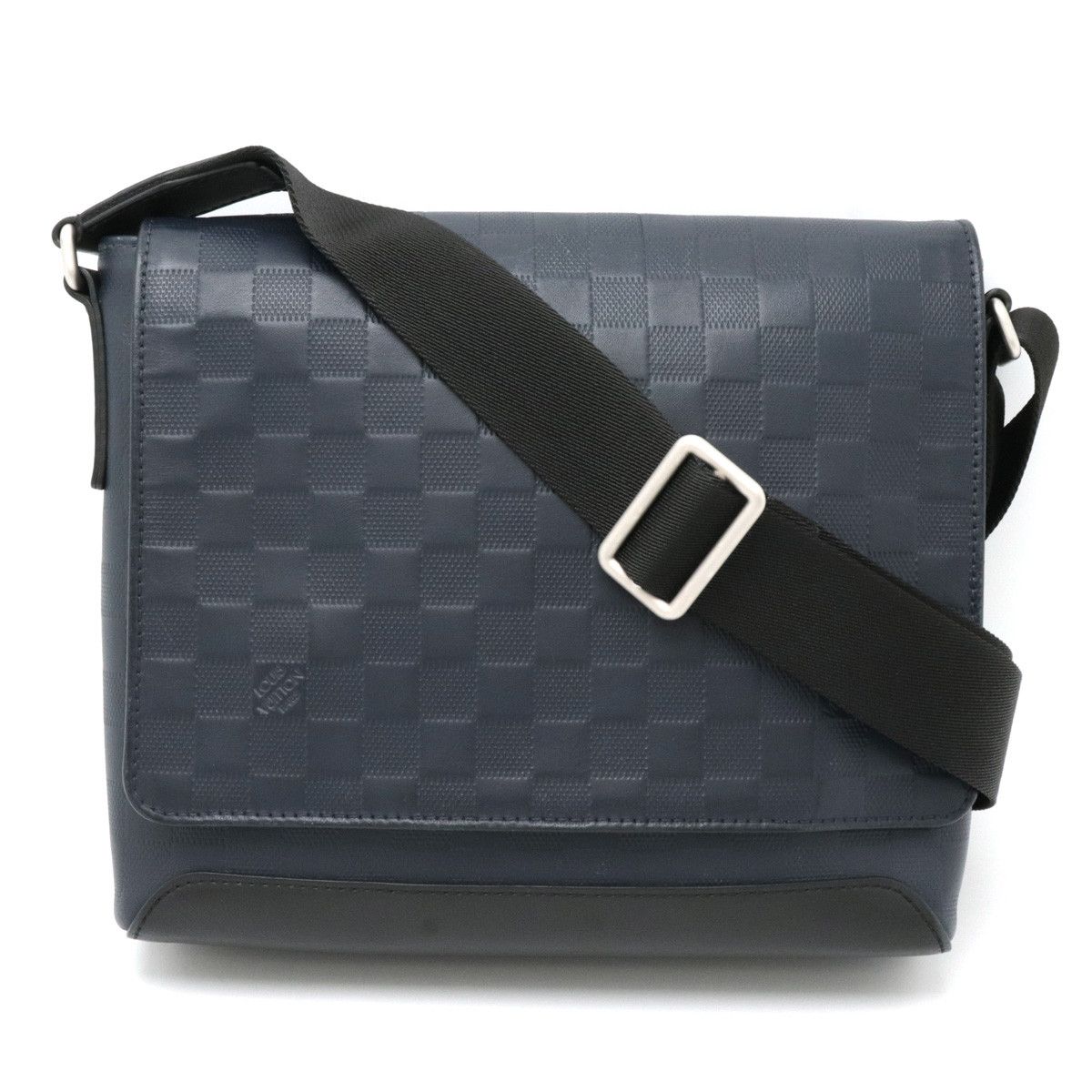 Louis Vuitton Louis Vuitton Louis Vuitton Damier Infini District PM Shoulder Bag N41034 Leather Crossbody Bag N41034 in Very Good Condition Size ONE SIZE - 1 Thumbnail