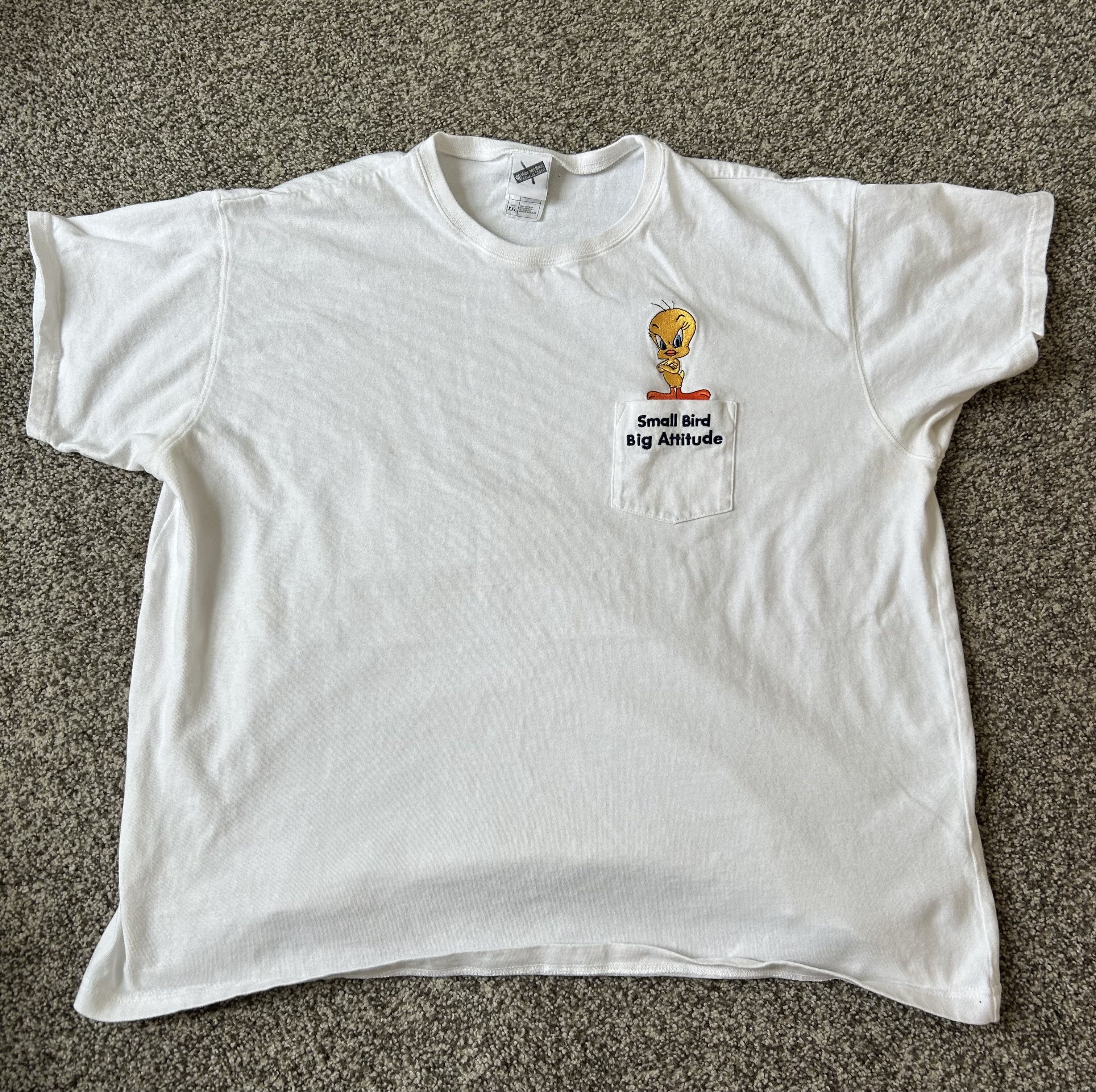Vintage Tweety Bird Tee Size US XL / EU 56 / 4 - 1 Thumbnail