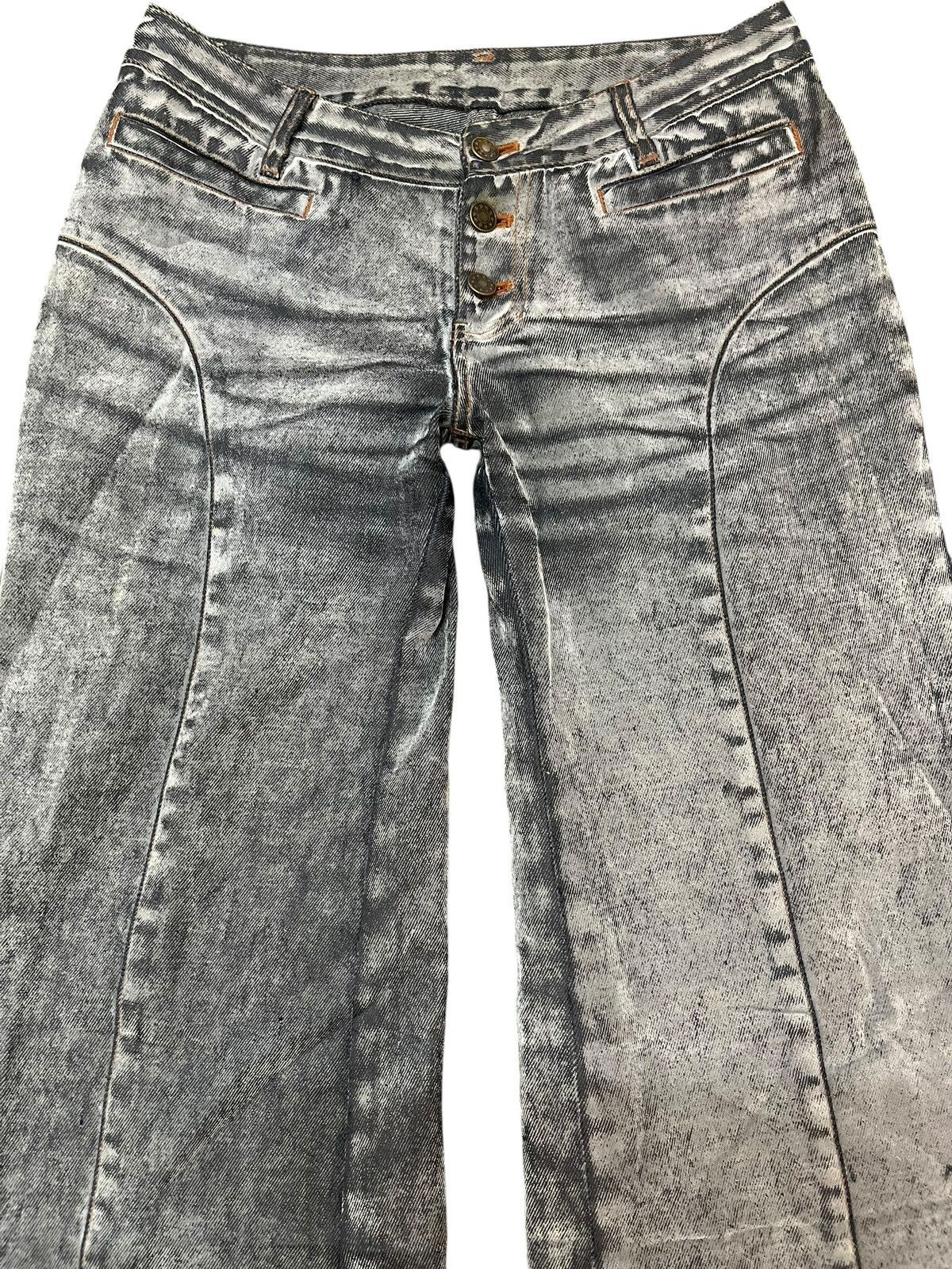 Hysteric Glamour Vintage Japanese Brand Flare Bootcut Stonewashed Denim Size US 30 / EU 46 - 2 Thumbnail