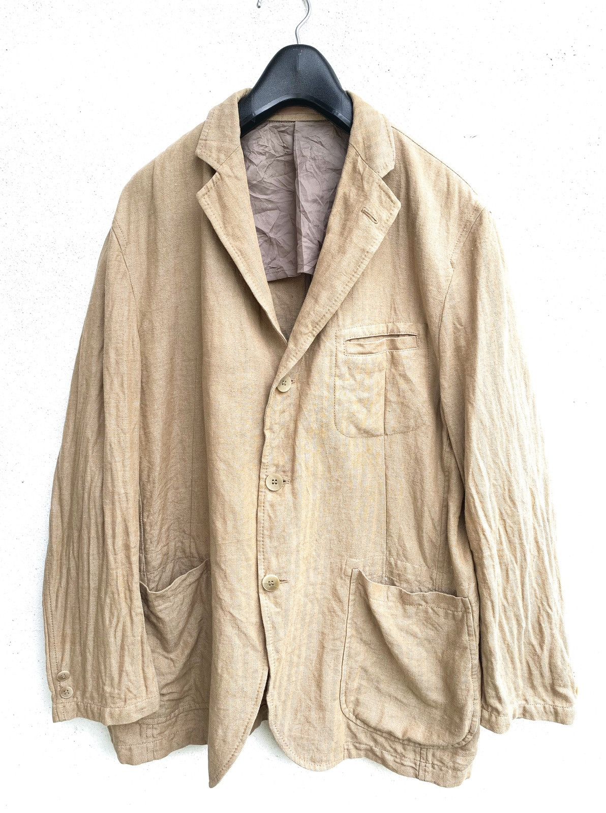 Japanese Brand × Kansai Yamamoto × Vintage Vintage Kansai Yamamoto Chore Jacket Size US L / EU 52-54 / 3 - 1 Thumbnail