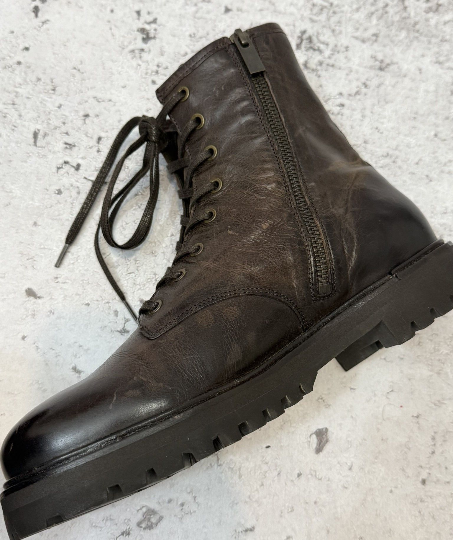 Thursday Boot Company Thursday Boot Co Women’s Java Combat Brown Lace Up Boots 9 Size US 9 / IT 39 - 10 Thumbnail
