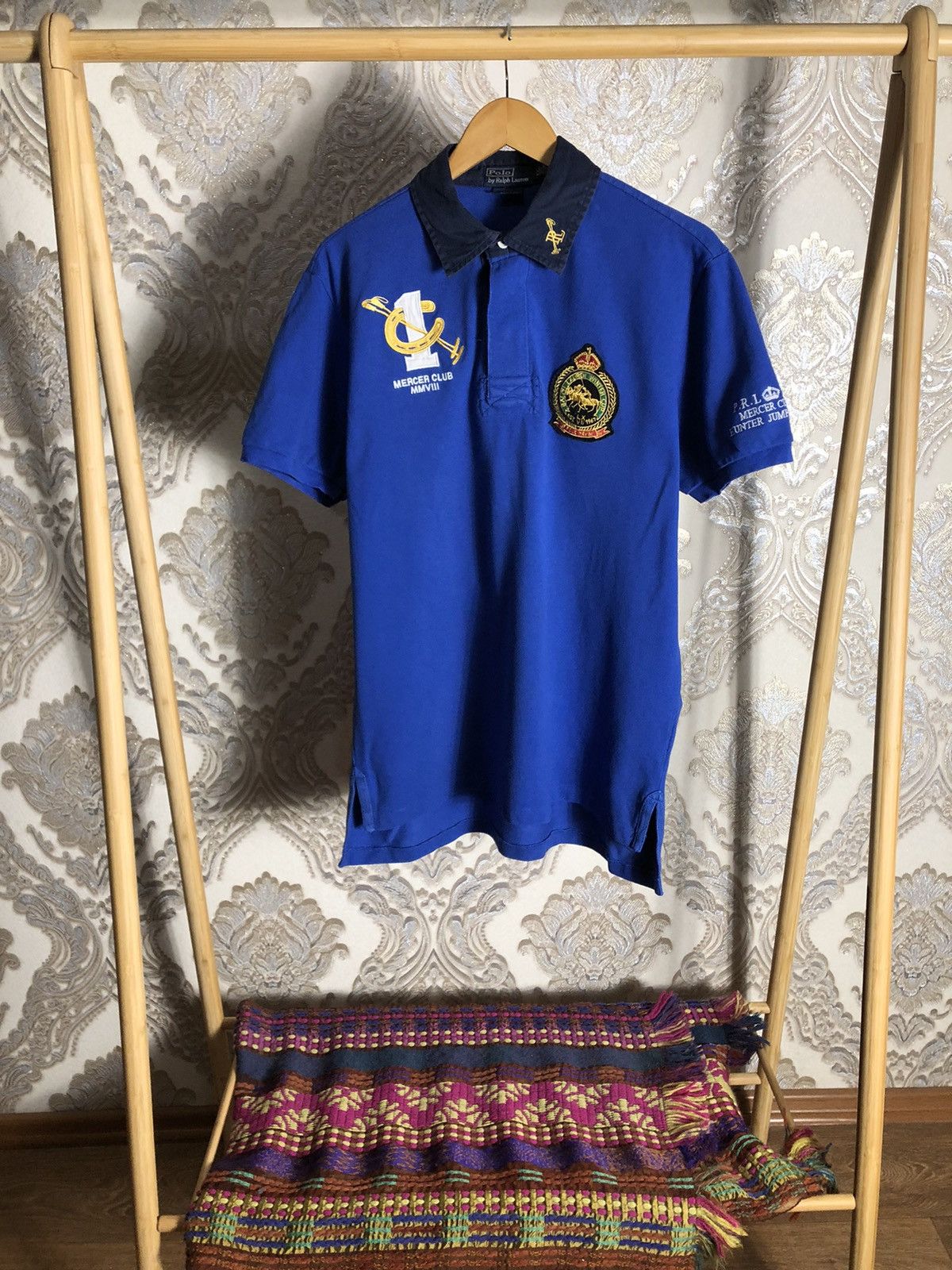 Polo Ralph Lauren VINTAGE POLO RALPH LAUREN CASSIC DESIGNER CASUAL RETRO 90s Size US XXL / EU 58 / 5 - 2 Thumbnail