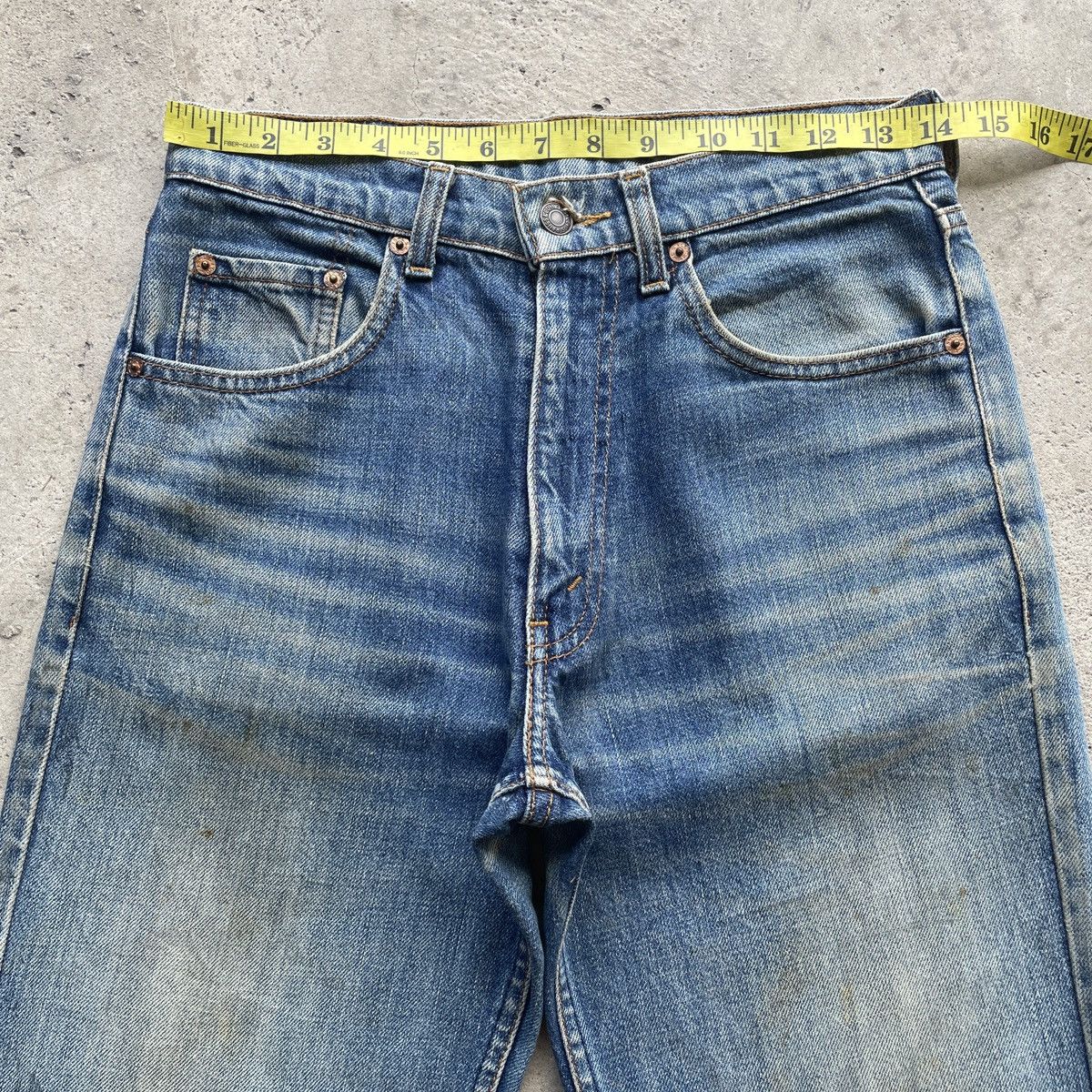 Levi's Vintage Clothing W28 Vintage Levi’s 503 Jeans RUSTY Denim Faded Pants Size US 28 / EU 44 - 5 Thumbnail