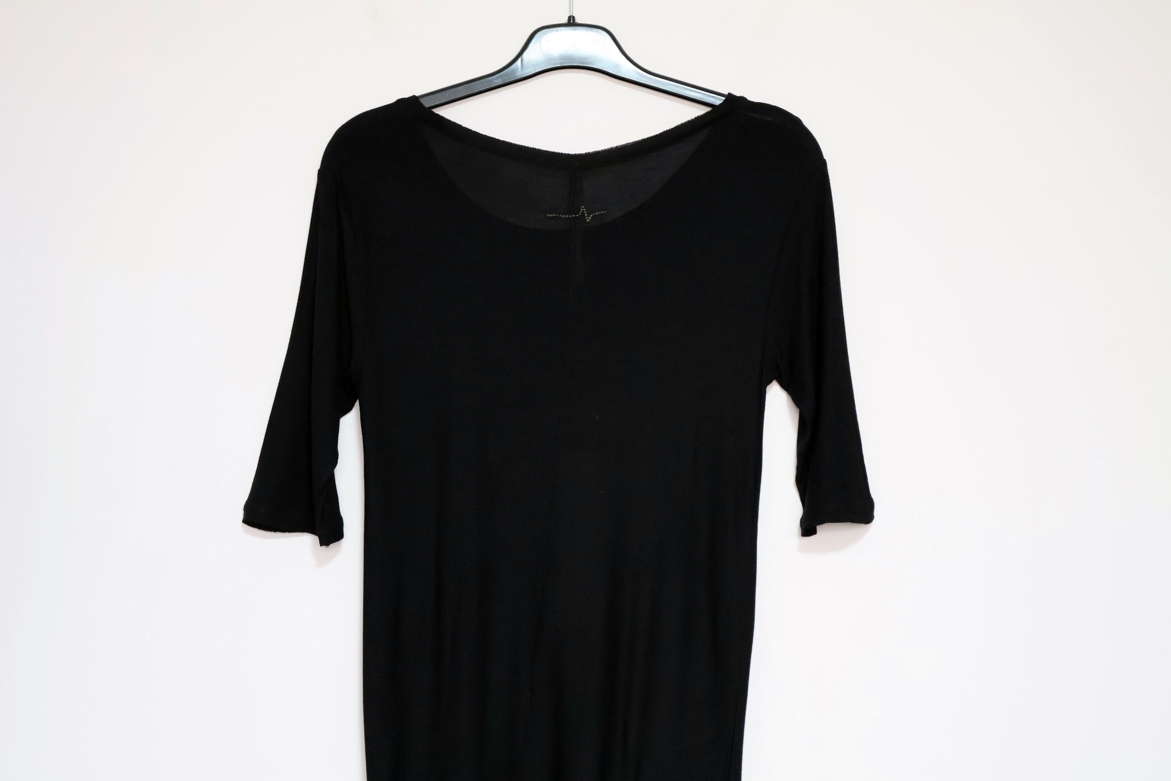 First Aid To The Injured First Aid to the Injured Black Asymmetric Longline Tee NWT Size US XS / EU 42 / 0 - 4 Thumbnail