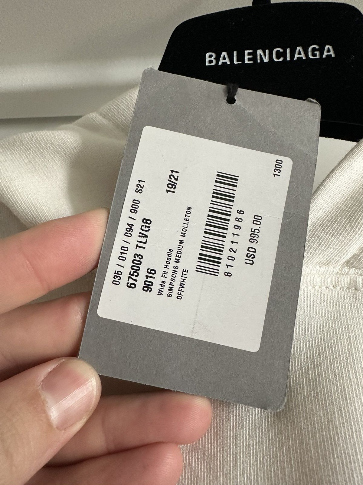 Balenciaga Balenciaga x The Simpsons Graphic Printed Wide fit Hoodie Size US M / EU 48-50 / 2 - 14 Thumbnail