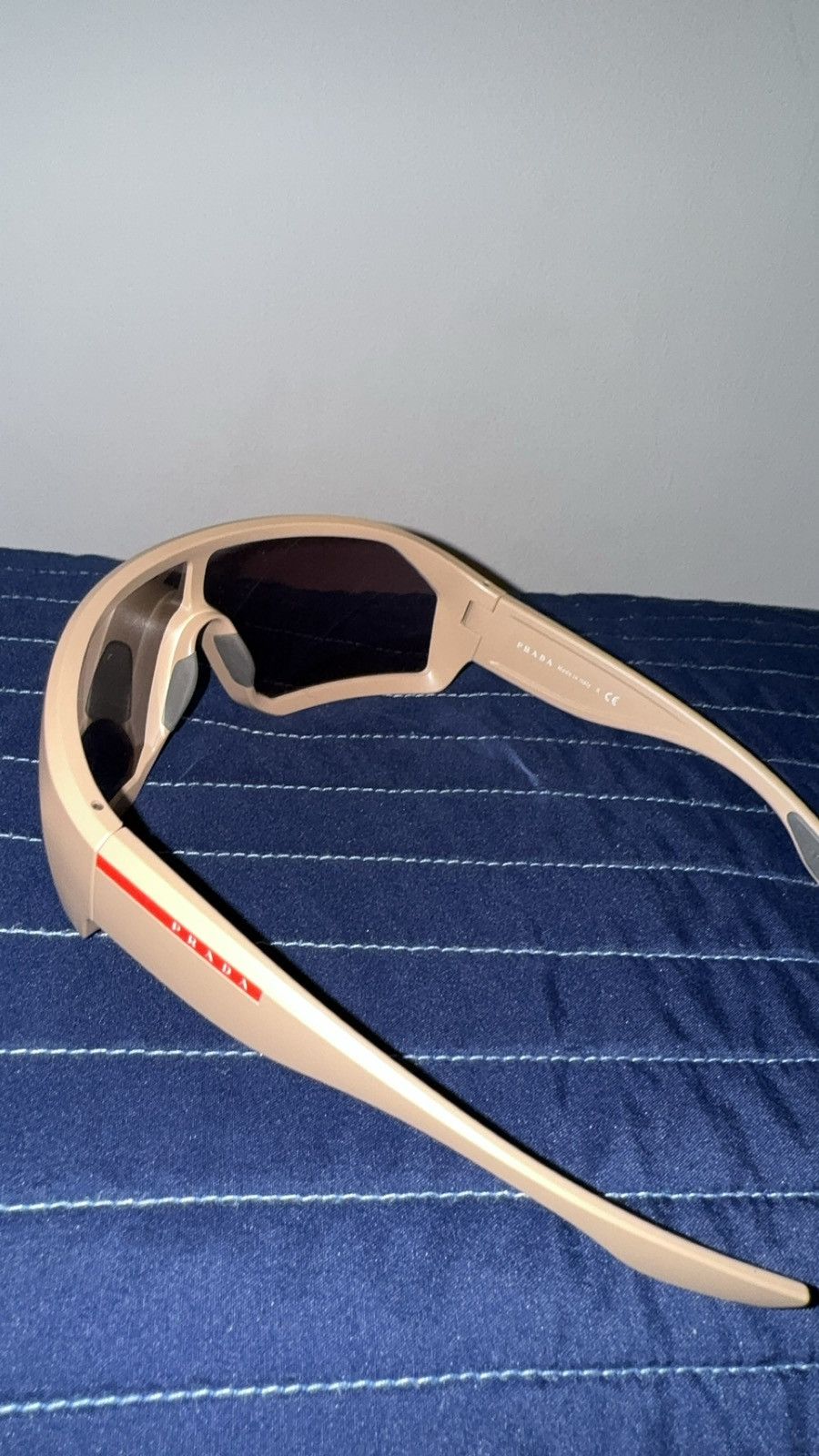 Prada Prada Beige/Tan Sunglasses Size ONE SIZE - 5 Thumbnail