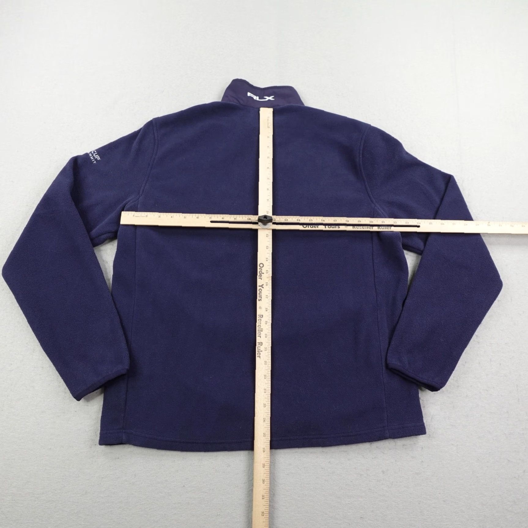 Ralph Lauren RLX Ralph Lauren Sweater Mens Large Blue 1/4 Zip Fleece Pullover Performance Size US XL / EU 56 / 4 - 6 Thumbnail