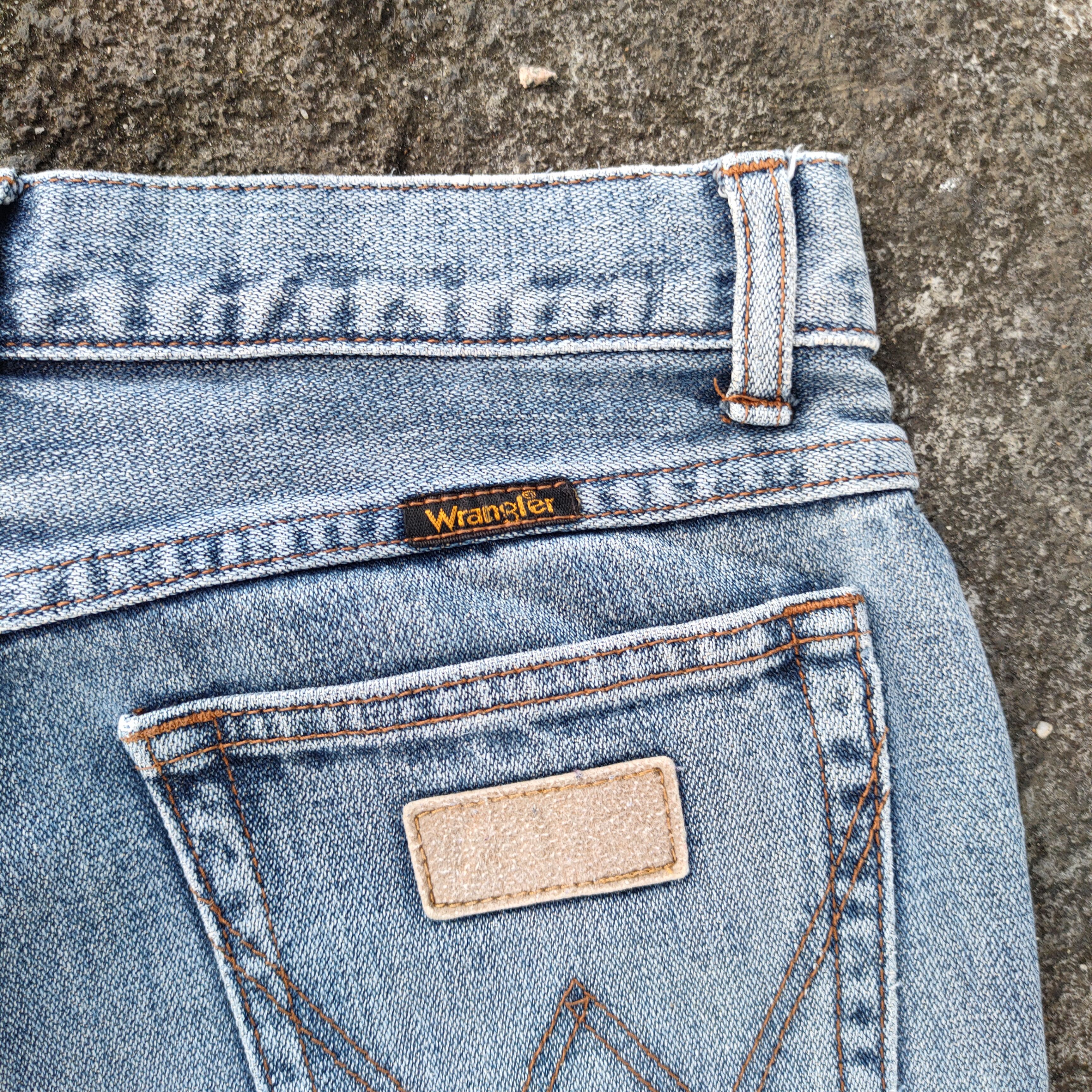 Jean × Vintage × Wrangler FLARE VINTAGE WRANGLER FADED JEANS DENIM PANTS Size US 28 / EU 44 - 11 Thumbnail
