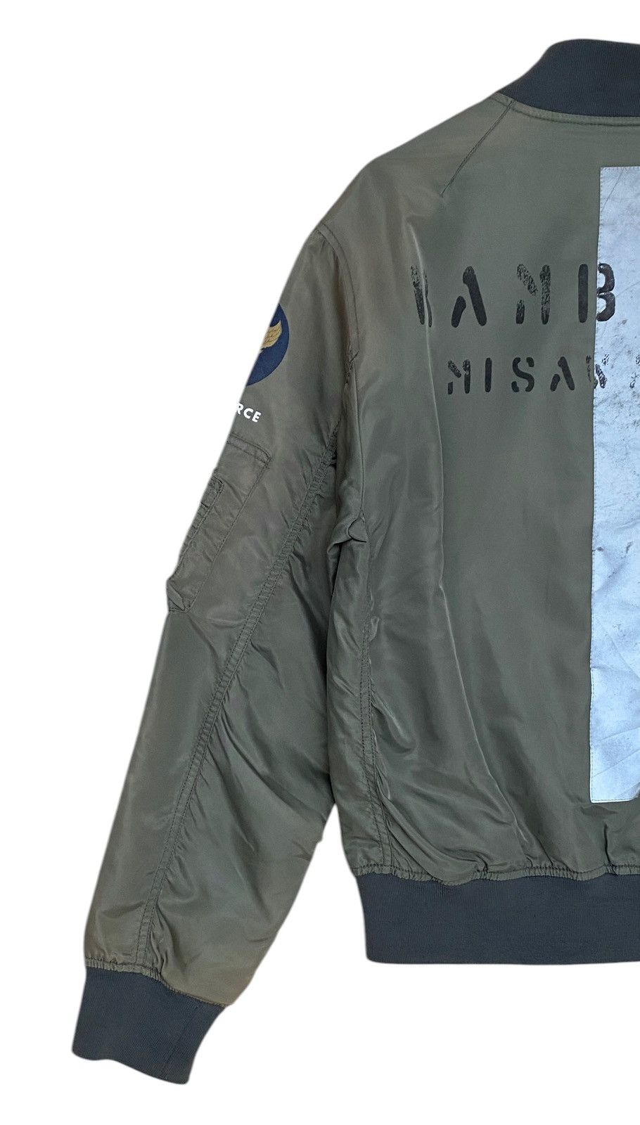 Vintage Brand Aspesi Blu & Co MA-1 Fly Jacket 2000s