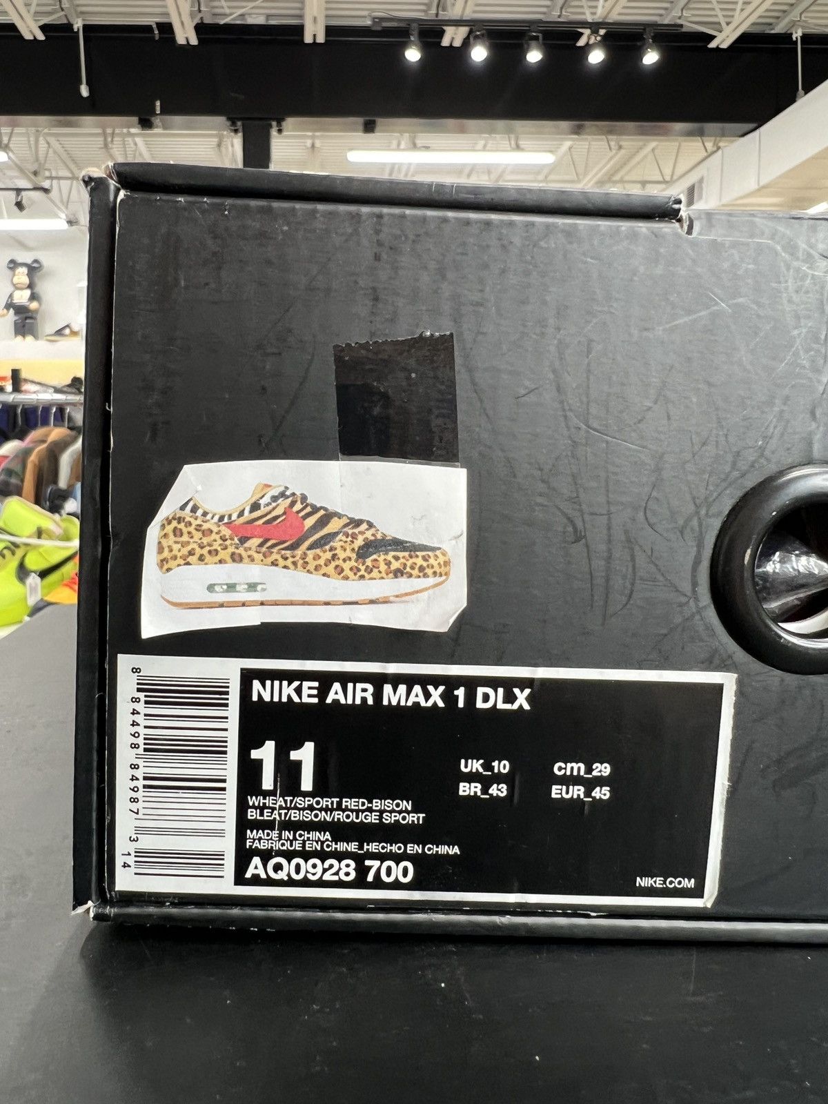 Nike × atmos Nike Air Max 1 Atmos Animal Pack 2.0 Sz. 11 (2018) Size US 11 / EU 44 - 11 Thumbnail