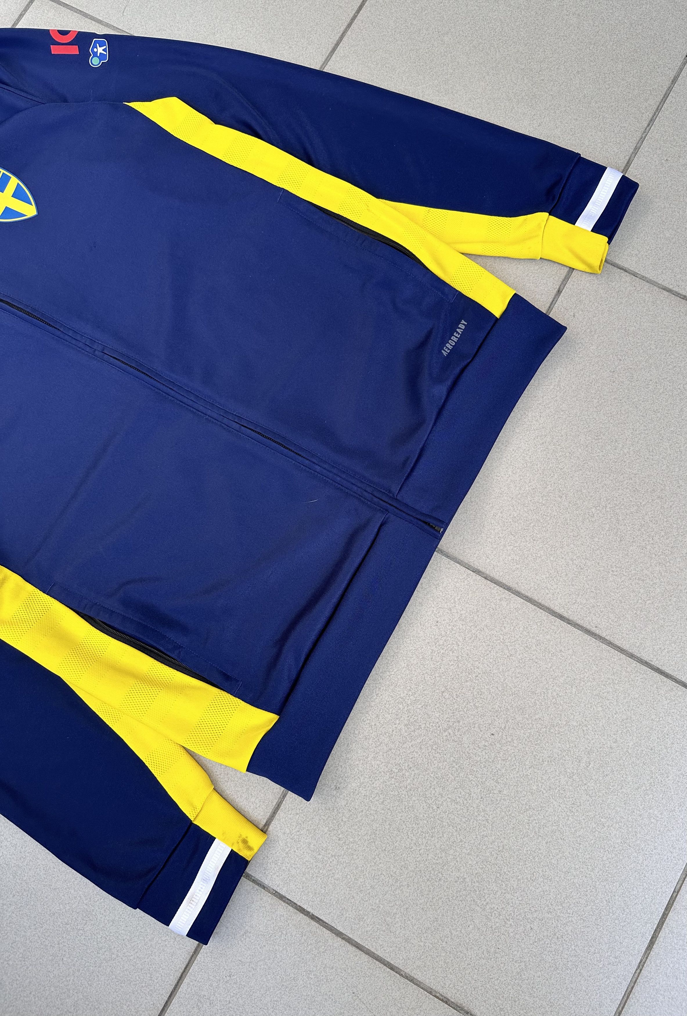 Adidas Adidas SvFF Sweden football zip Size US M / EU 48-50 / 2 - 3 Thumbnail