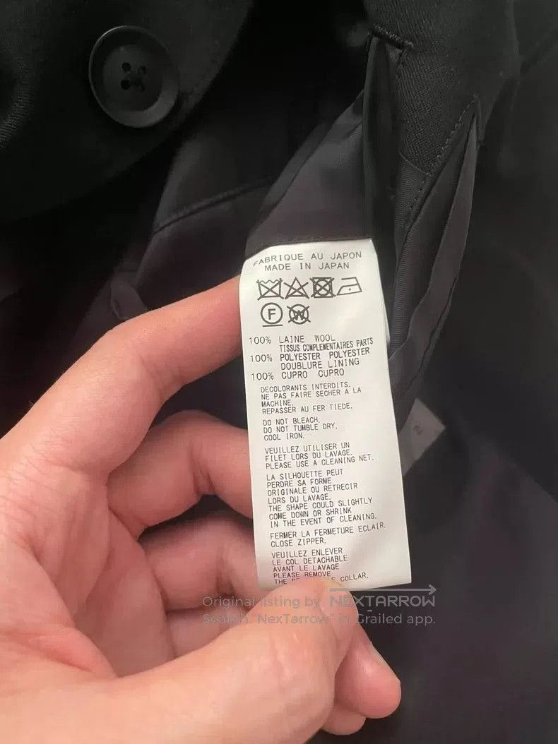 Yohji Yamamoto Yohji Yamamoto Hooded Jacket for Men. Size US M / EU 48-50 / 2 - 5 Thumbnail