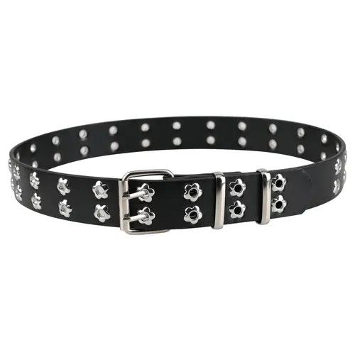 Designer Modern Vintage Belt Riveted Belts Menswear Accessories Size ONE SIZE - 2 Thumbnail