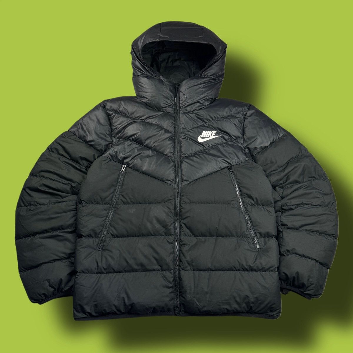 Nike × Nike ACG NIKE PUFFER DOWN BASIC LOGO OVERSIZE NYLON JACKET Size US M / EU 48-50 / 2 - 1 Thumbnail