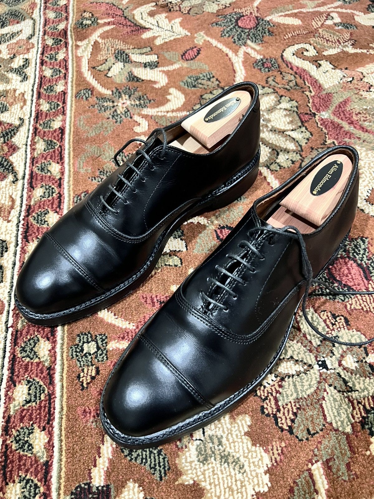 Allen Edmonds Allen Edmonds Park Avenue Cap-toe Oxford 8D Dainite Size US 8 / EU 41 - 2 Thumbnail