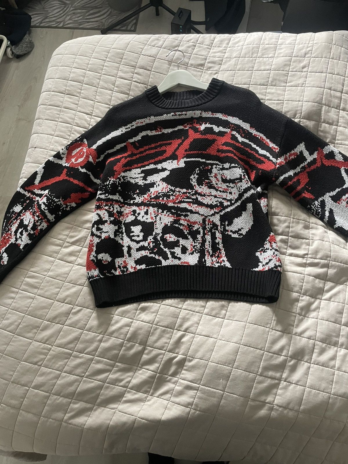 Racer Worldwide RWW ”Red” knit sweater | Grailed
