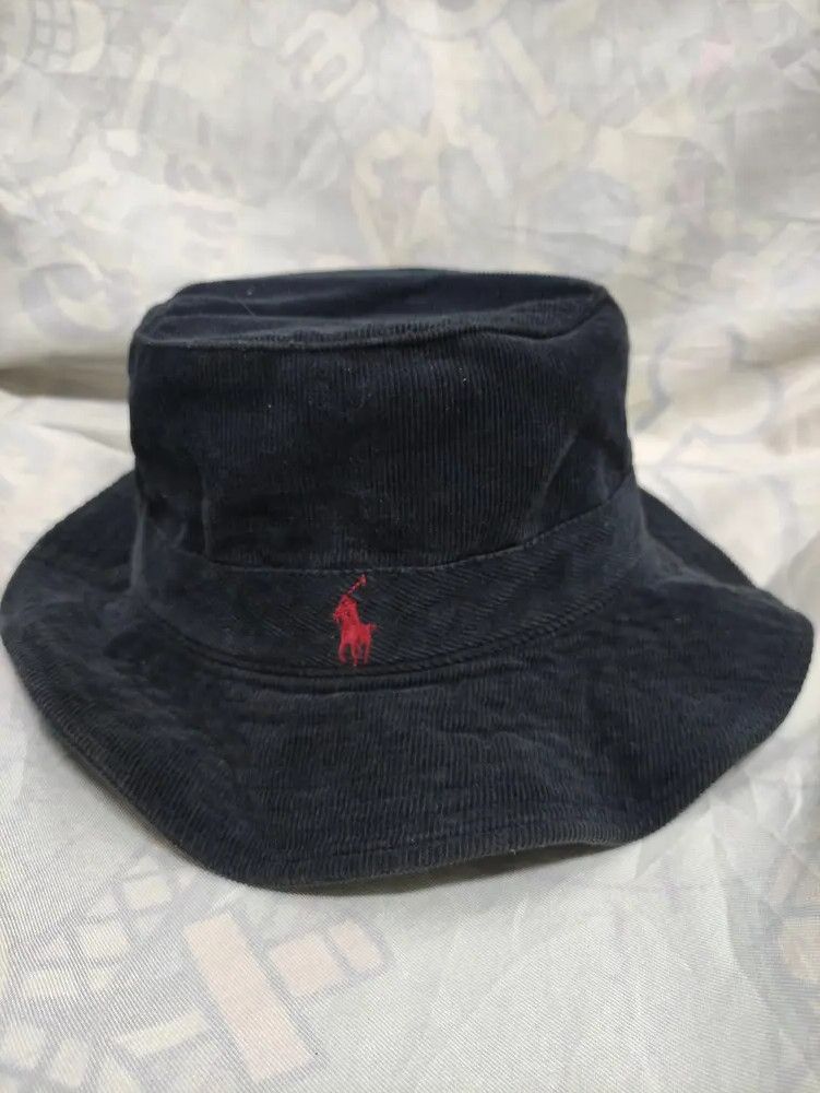 Polo Ralph Lauren POLO RALPH LAUREN VINTAGE BUCKET HAT MATERIAL CORDUROY Size ONE SIZE - 2 Thumbnail