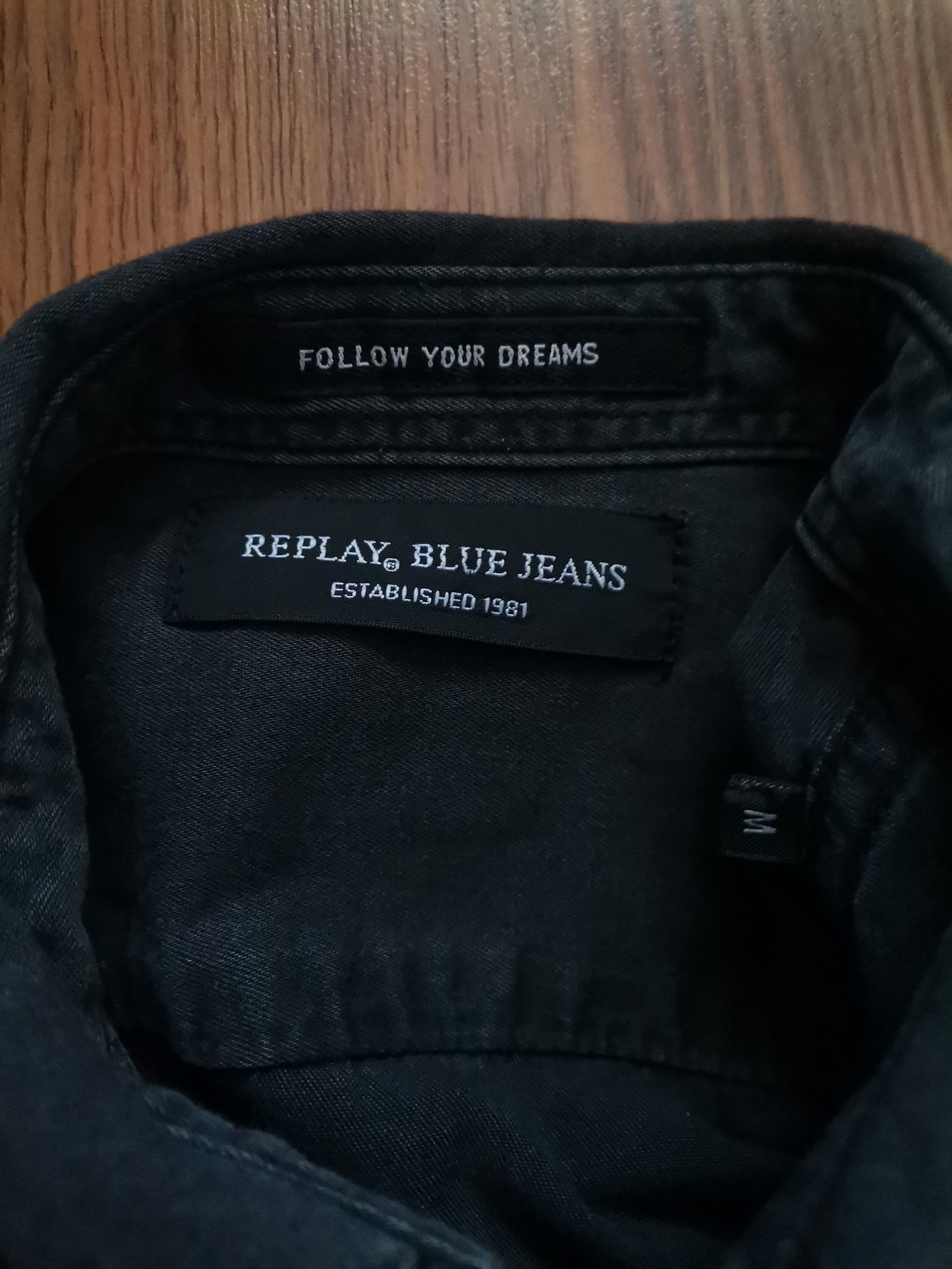 Replay Replay Denim Shirt Size US M / EU 48-50 / 2 - 3 Thumbnail