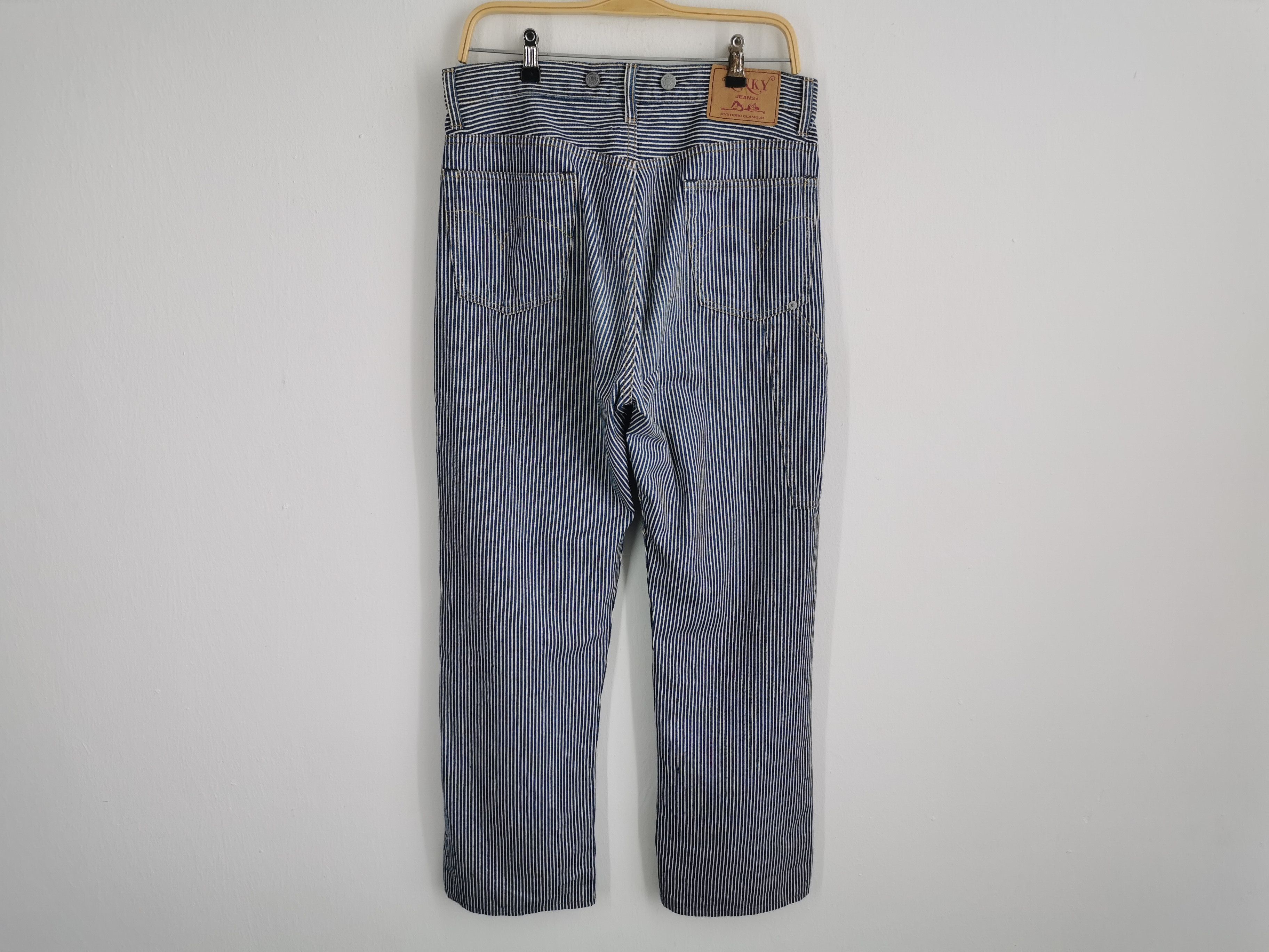 Hysteric Glamour Vintage 90's Hysteric Glamour Kinky Hickory Denim Size 32 Size US 32 / EU 48 - 3 Thumbnail
