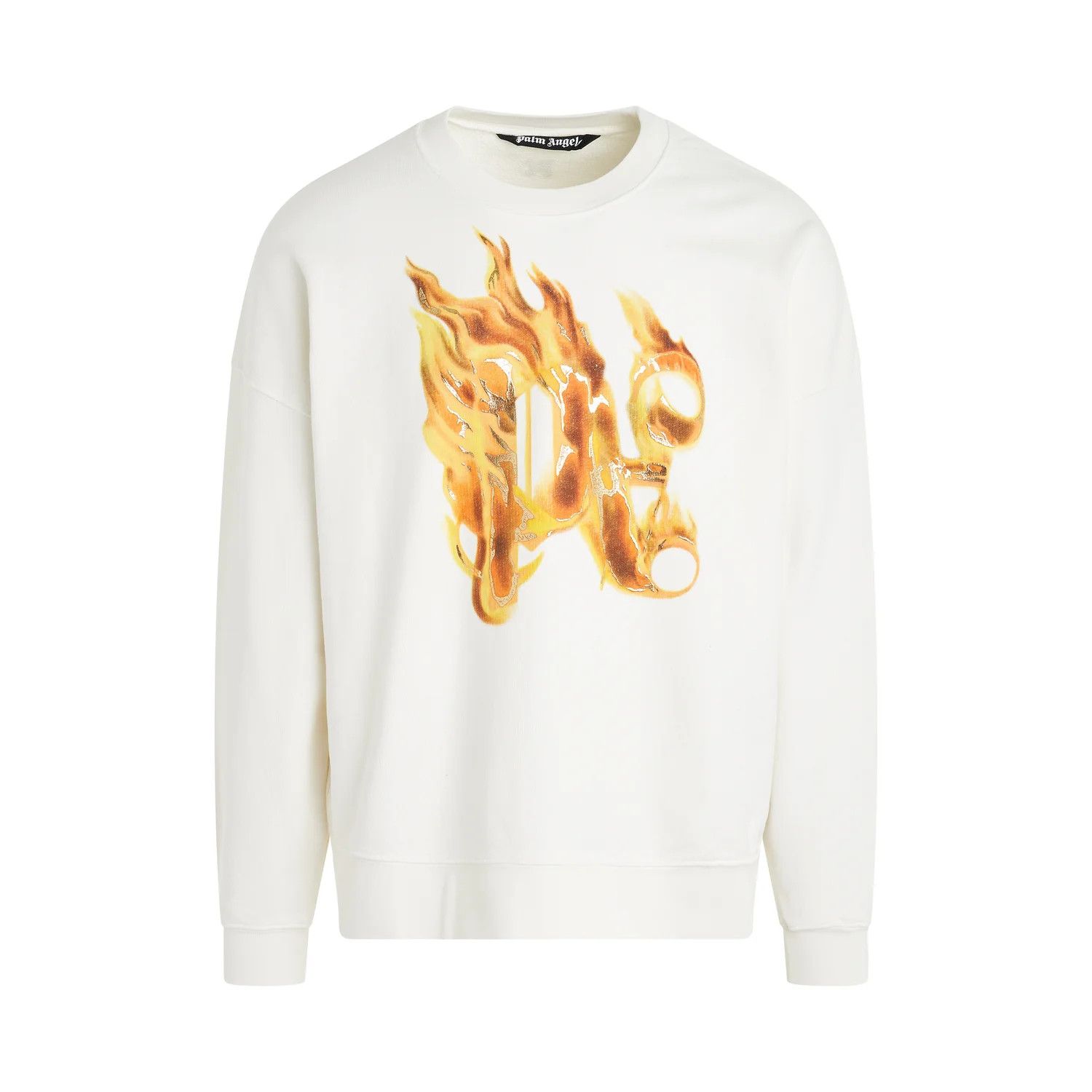 Palm Angels o1mris0824 Sweatshirt in White Size US L / EU 52-54 / 3 - 1 Thumbnail