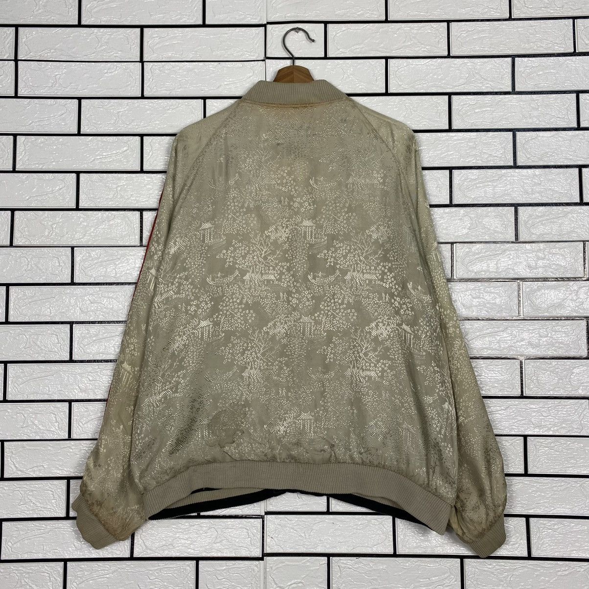 Japanese Brand 🔥Vintage Reversible Souvenir Sukajan Jacket Embroidery Toyo Size US L / EU 52-54 / 3 - 22 Thumbnail