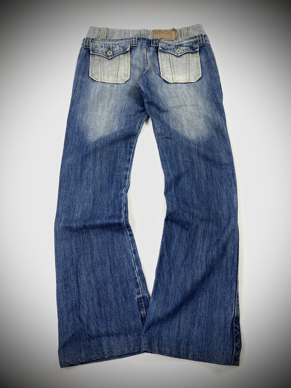 Diesel × If Six Was Nine × Japanese Brand Diesel double waist jeans pant 28x39 Size US 31 - 2 Thumbnail