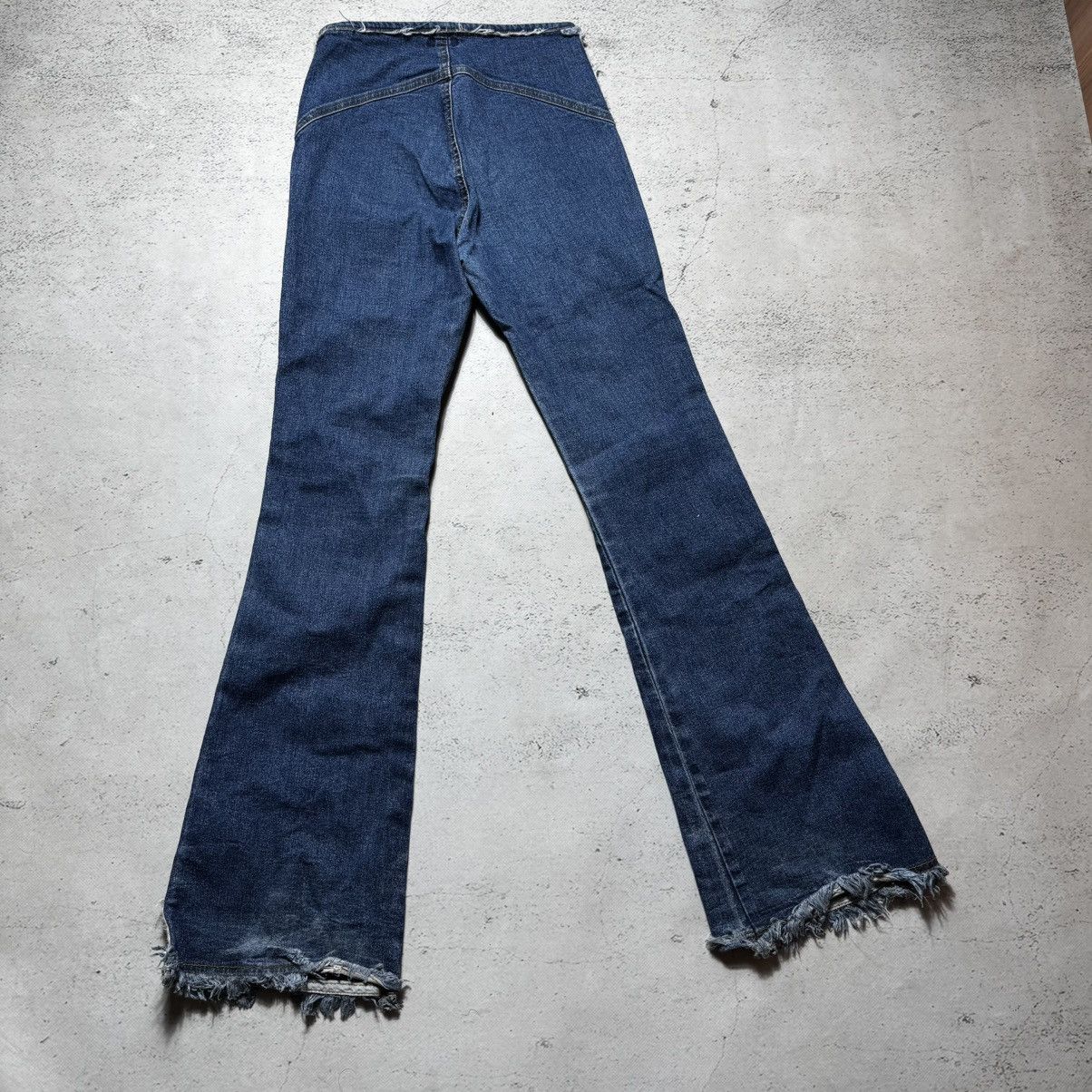 Miss Sixty 🔥rare🔥destroyed flared jeans miss sixty if six was nine Size 33" - 8 Thumbnail