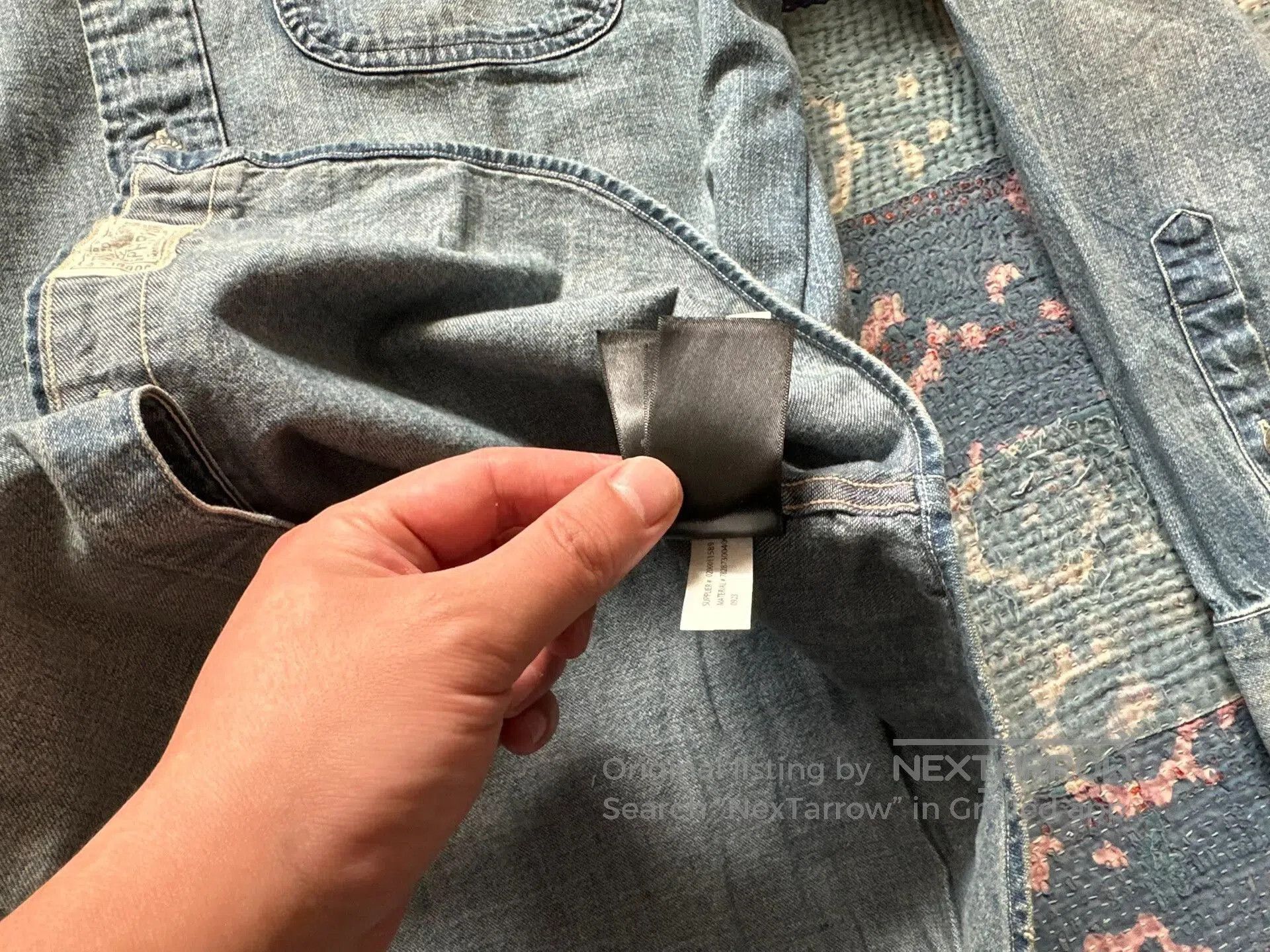 RRL Ralph Lauren RRL Vintage Style Denim Shirt. Size US L / EU 52-54 / 3 - 6 Thumbnail