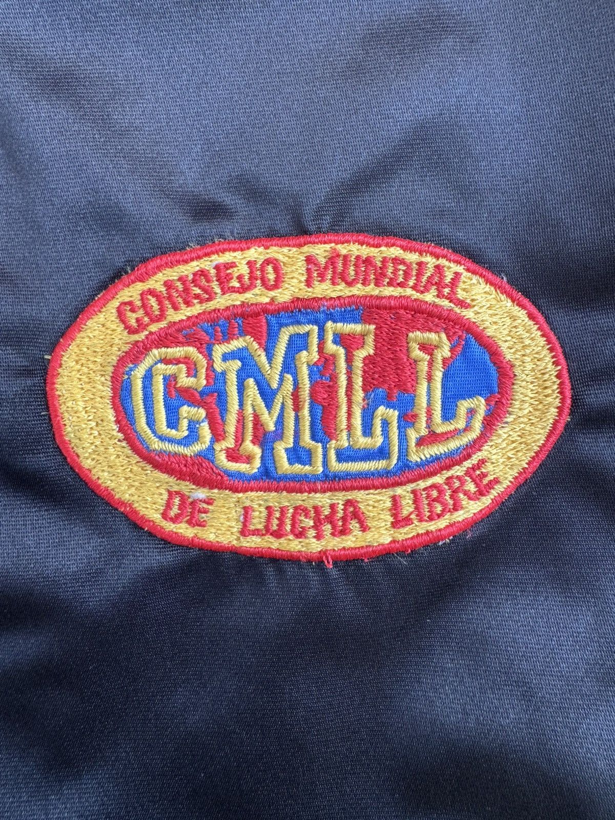 Vintage VERY RARE VINTAGE JACKET WRESTLING LUCHA LIBRE MEXICO CMLL Size US L / EU 52-54 / 3 - 4 Thumbnail