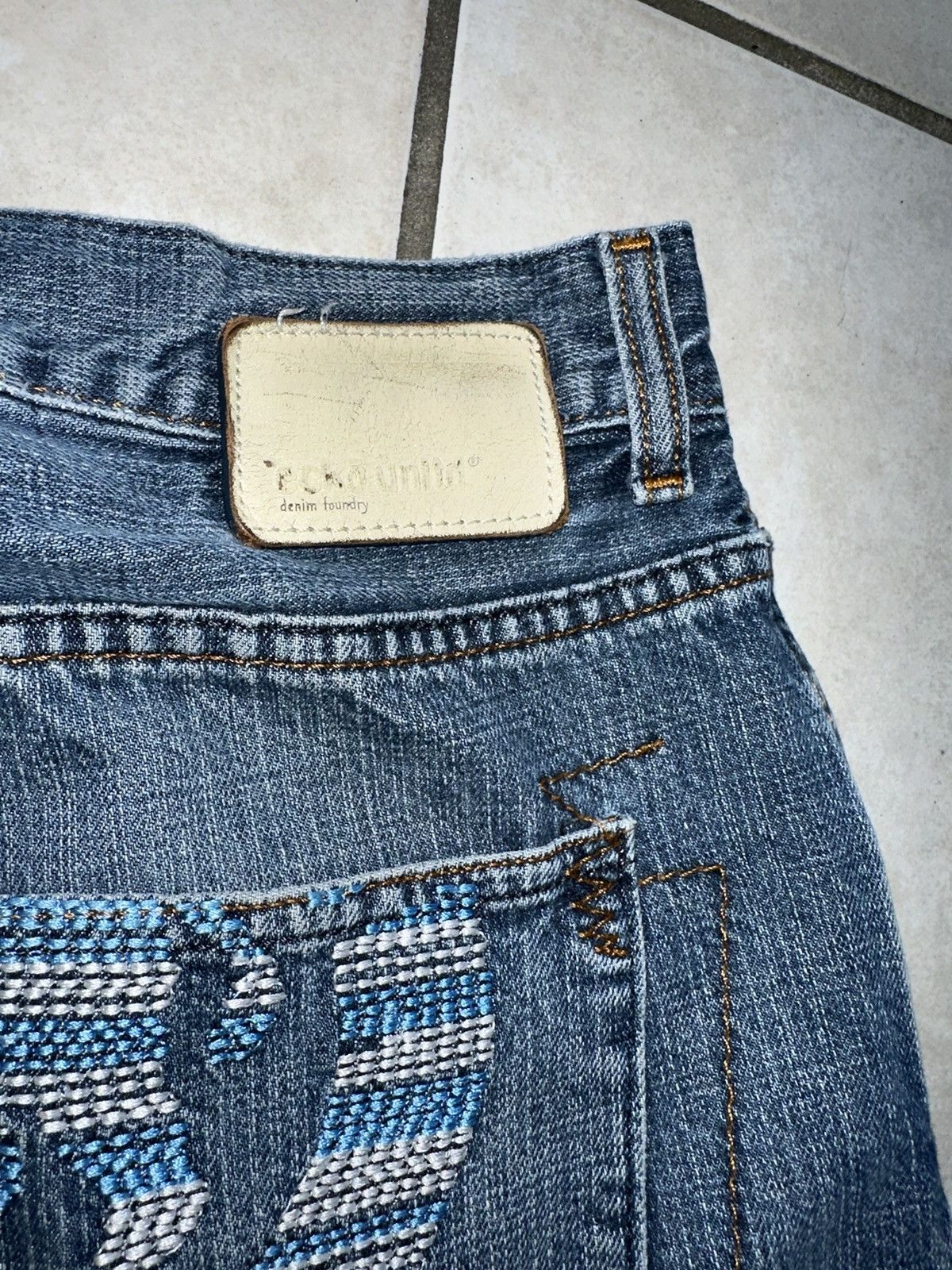 Ecko Unltd. × Vintage Crazy Vintage Y2K Baggy Grunge Skater Jean Shorts Jorts! Size US 40 / EU 56 - 4 Thumbnail