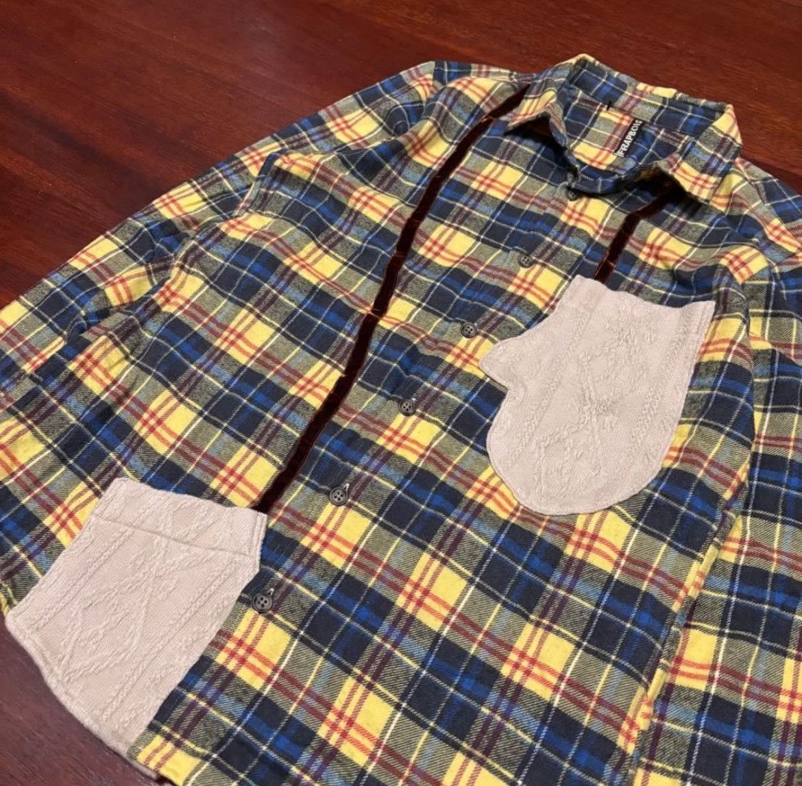 Frapbois × Issey Miyake × Ne-Net Frapbois Issey Miyake Button Up shirt Size US M / EU 48-50 / 2 - 2 Thumbnail