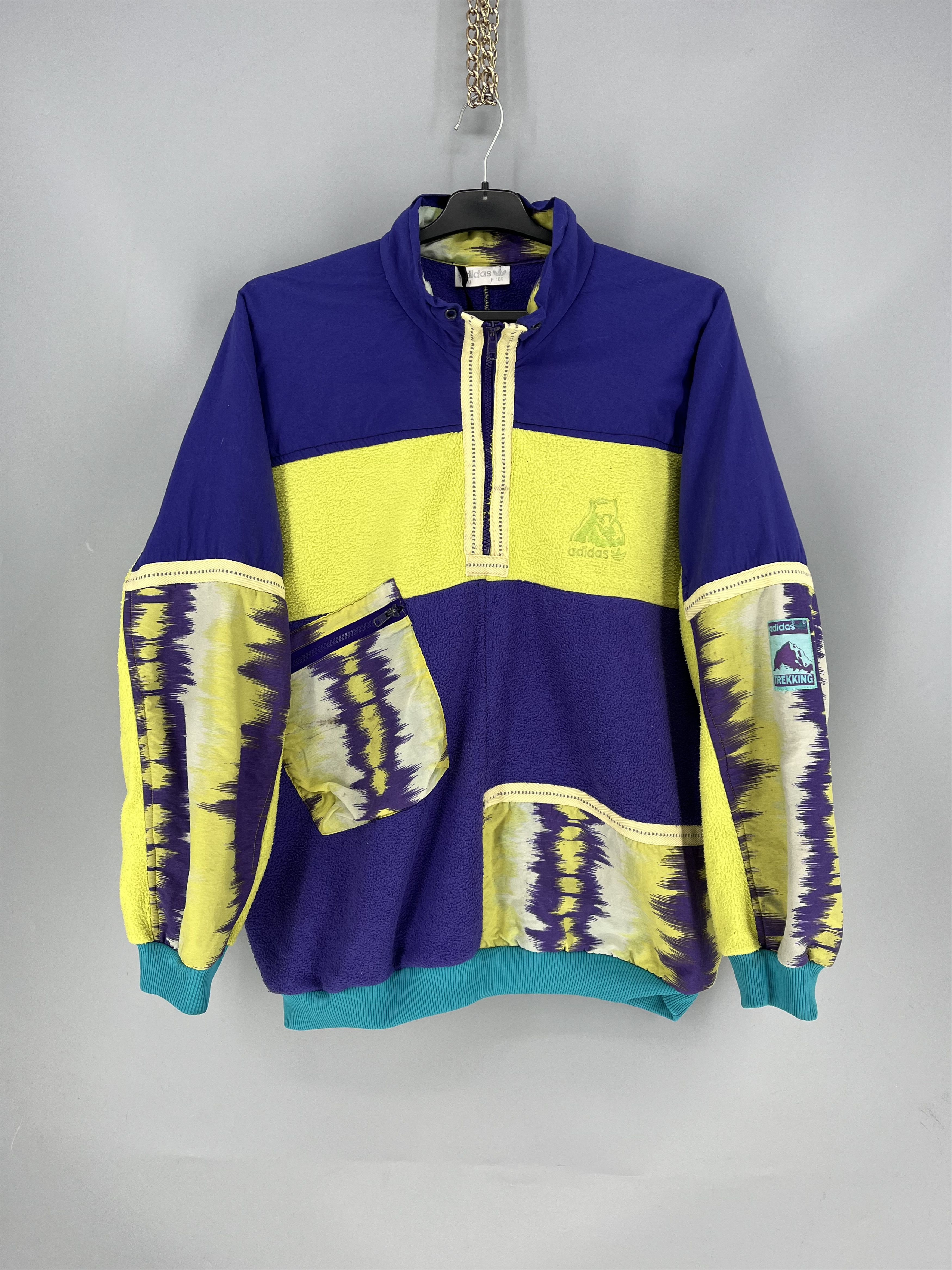 Adidas ADIDAS TREKKING Ultra Rare Vintage Polarlite Fleece Size US M / EU 48-50 / 2 - 1 Thumbnail