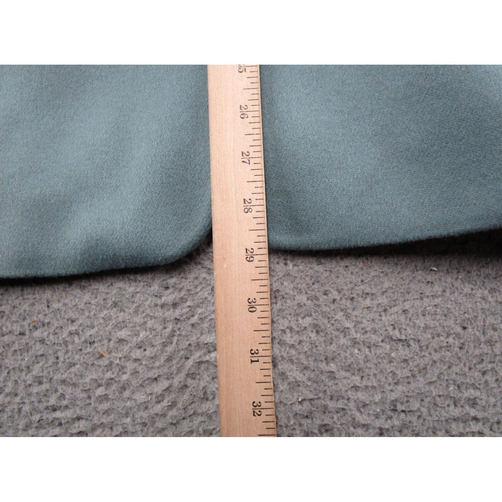 Vintage VINTAGE L.L. Bean Blazer Women 12 Regular Teal Blue Wool Cashmere Button Preppy Jacket Sold by Brand LL Bean Womens Blazer Size XL / US 12-14 / IT 48-50 - 6 Thumbnail