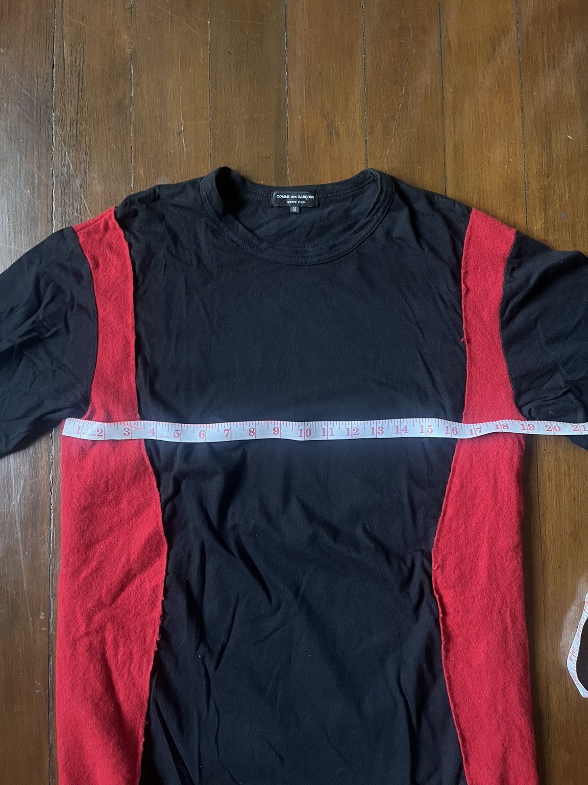 Comme des Garcons Homme Plus Comme des Garcons Homme Plus Curve T-Shirt Size US M / EU 48-50 / 2 - 5 Thumbnail