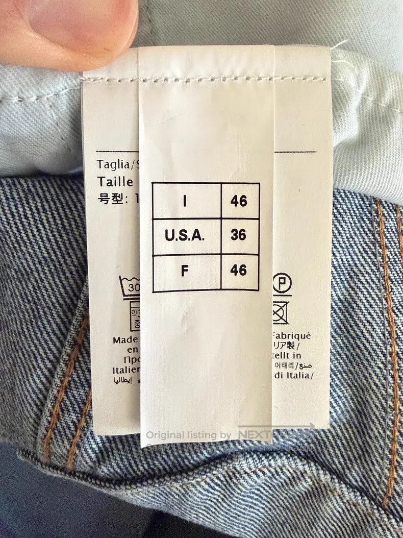 Valentino Valentino Classic big logo denim jacket Size US L / EU 52-54 / 3 - 6 Thumbnail