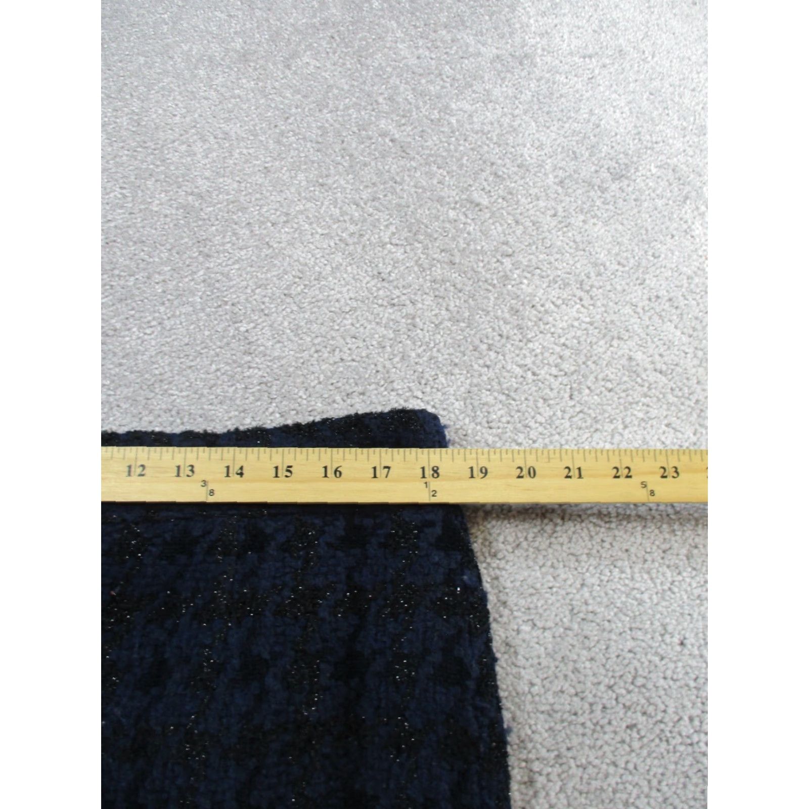 J.Crew J. Crew Skirt Womens 14 Dark Blue Black Glitter Wool Blend Straight Size 36" / US 14 / IT 50 - 5 Thumbnail