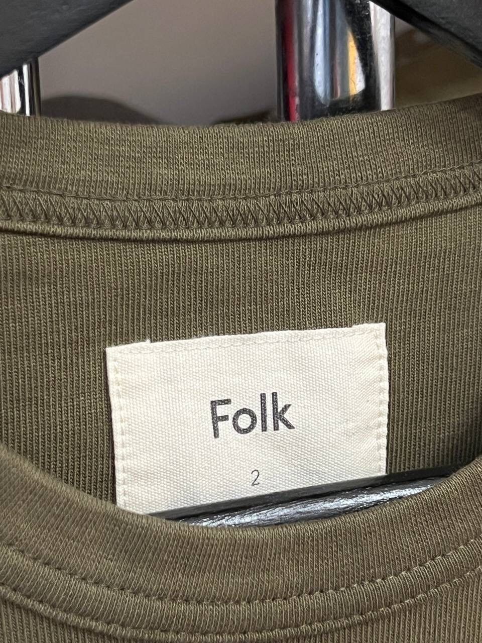 Other FOLK Heavy Cotton Basic Blanck fabric T Shirt Size US M / EU 48-50 / 2 - 6 Thumbnail