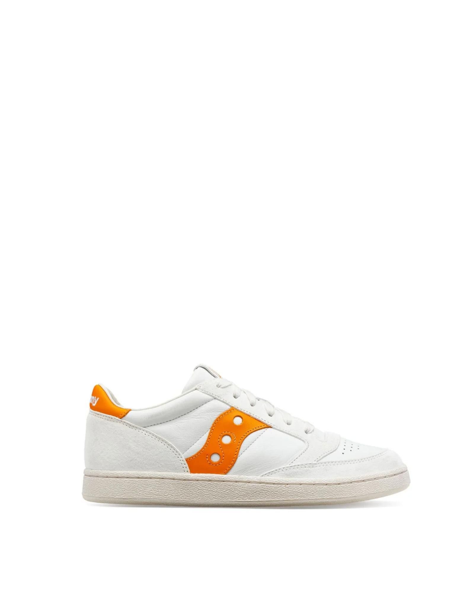 image of Saucony Synthetic And Suede Sneakers With Rubber Sole in White, Women's (Size 7)