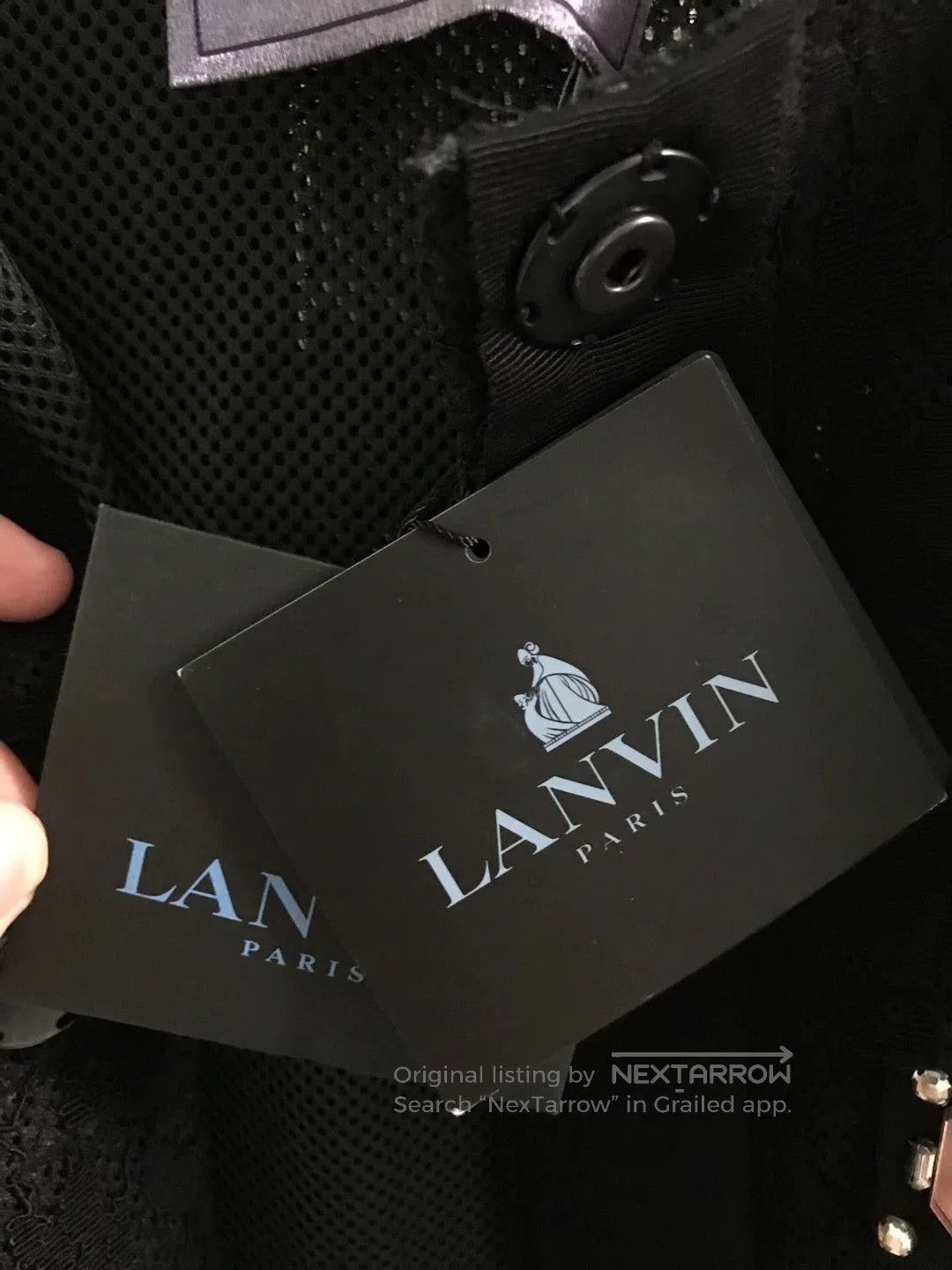 Lanvin new lanvin black gem coat fr34. Size US XS / EU 42 / 0 - 5 Thumbnail