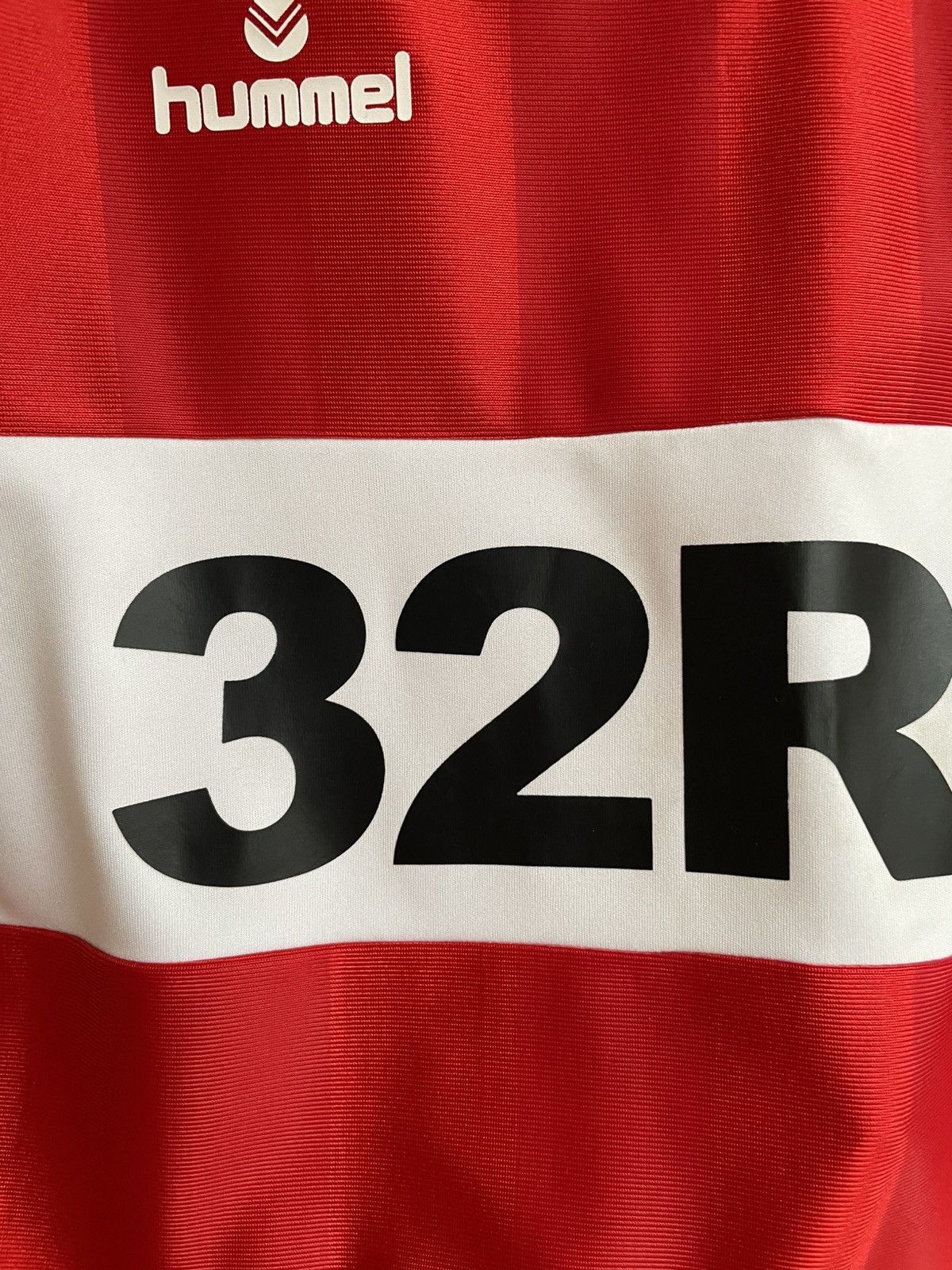 Hummel Middlesbrough 2018 2019 Home Football Shirt Soccer Jersey Size US L / EU 52-54 / 3 - 10 Thumbnail